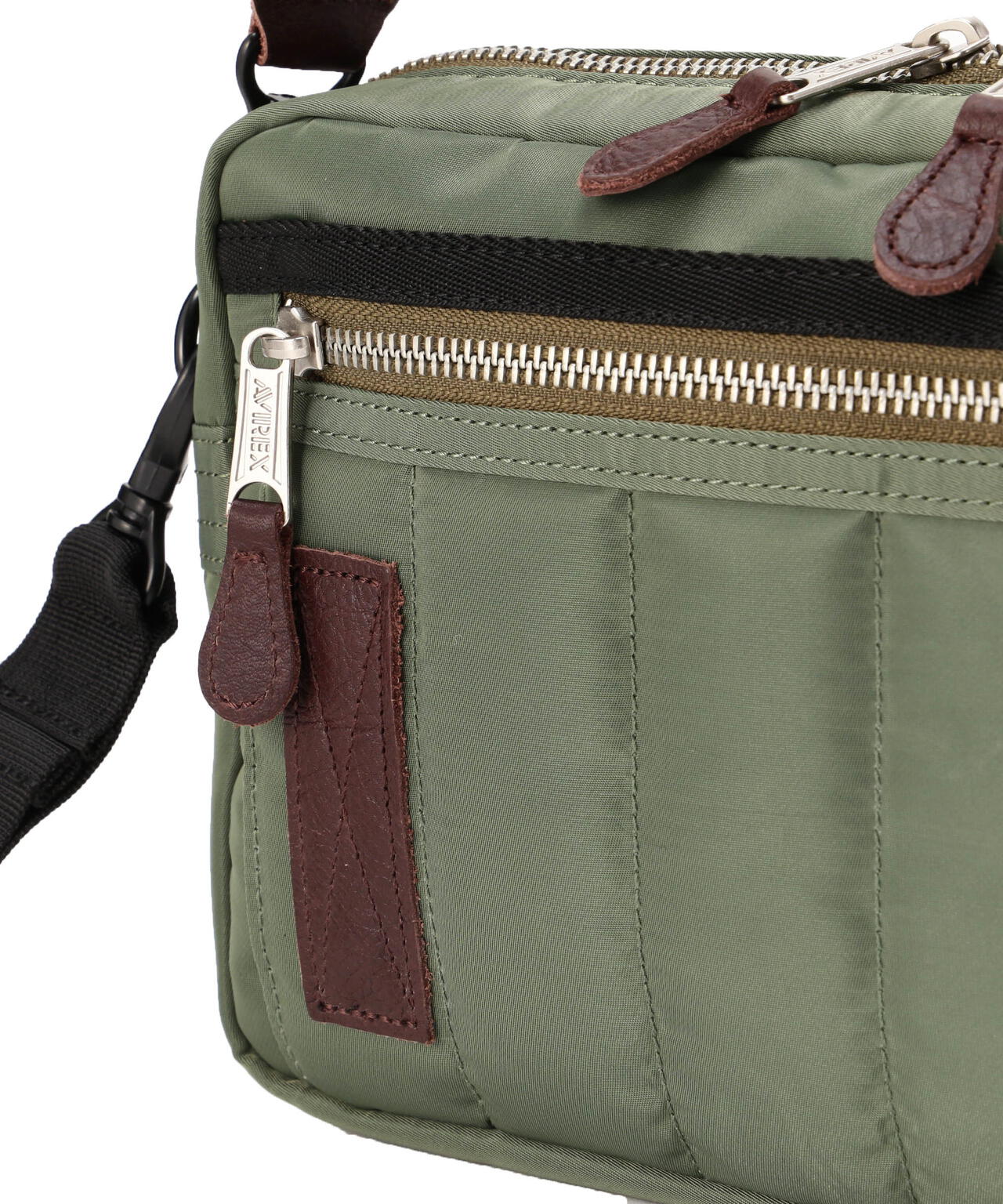 FLIGHT NYLON ”BOX SHOULDER BAG”