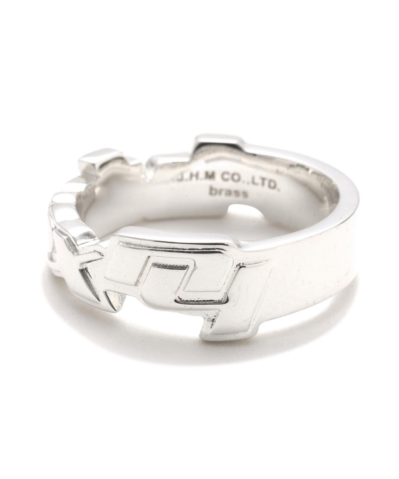 《AVIREX by J.H.M CO.，LTD.》GOALERS SIGNATURE LOGO RING