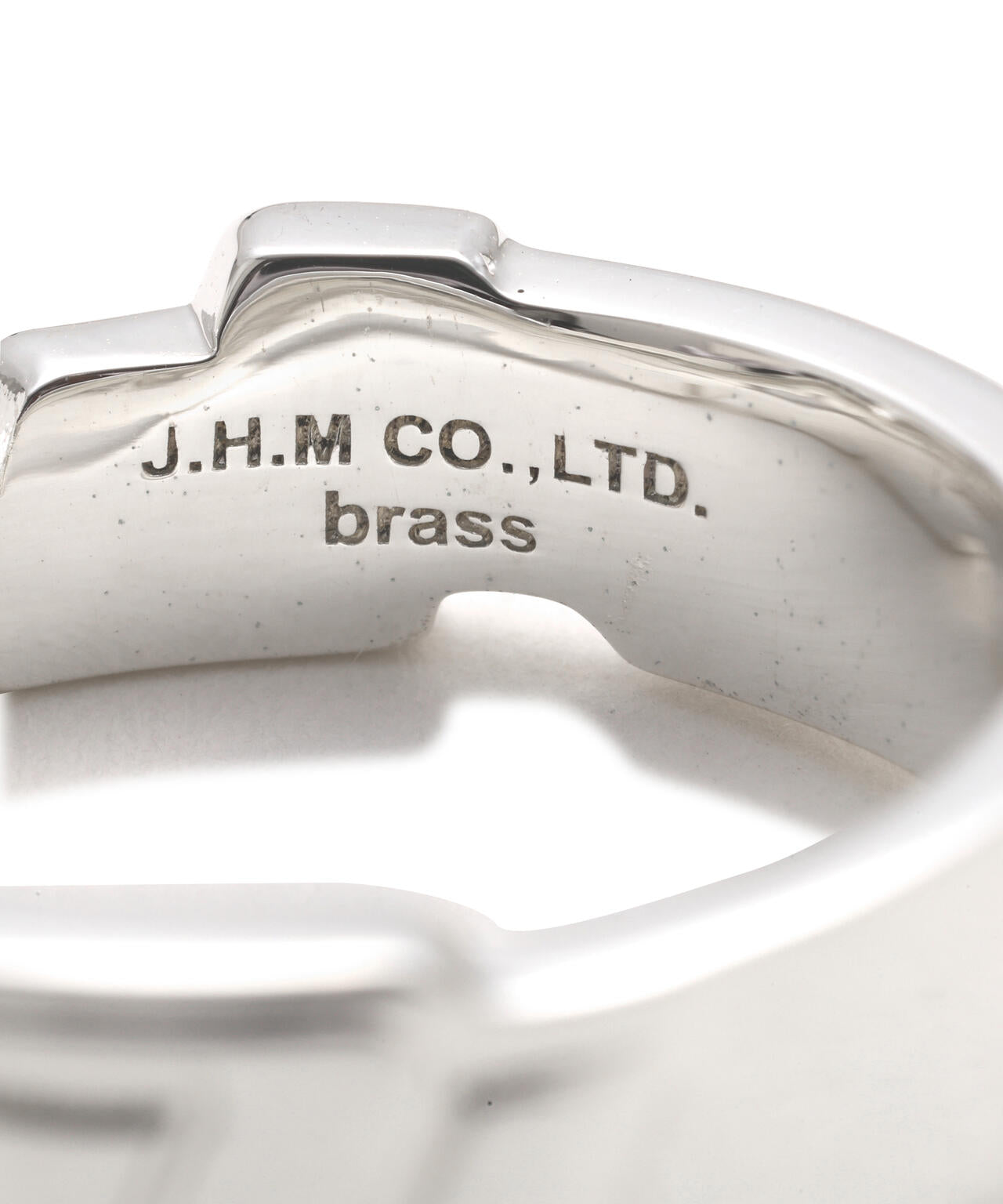 《AVIREX by J.H.M CO.，LTD.》GOALERS SIGNATURE LOGO RING