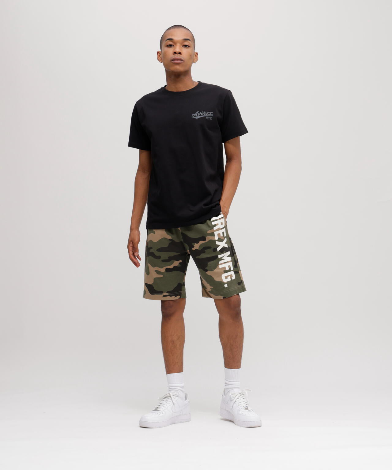 《WEB&DEPOT限定》S/S CREW NECK T STAR SPANGLED BANNER/クルーネック Tシャツ 星条旗