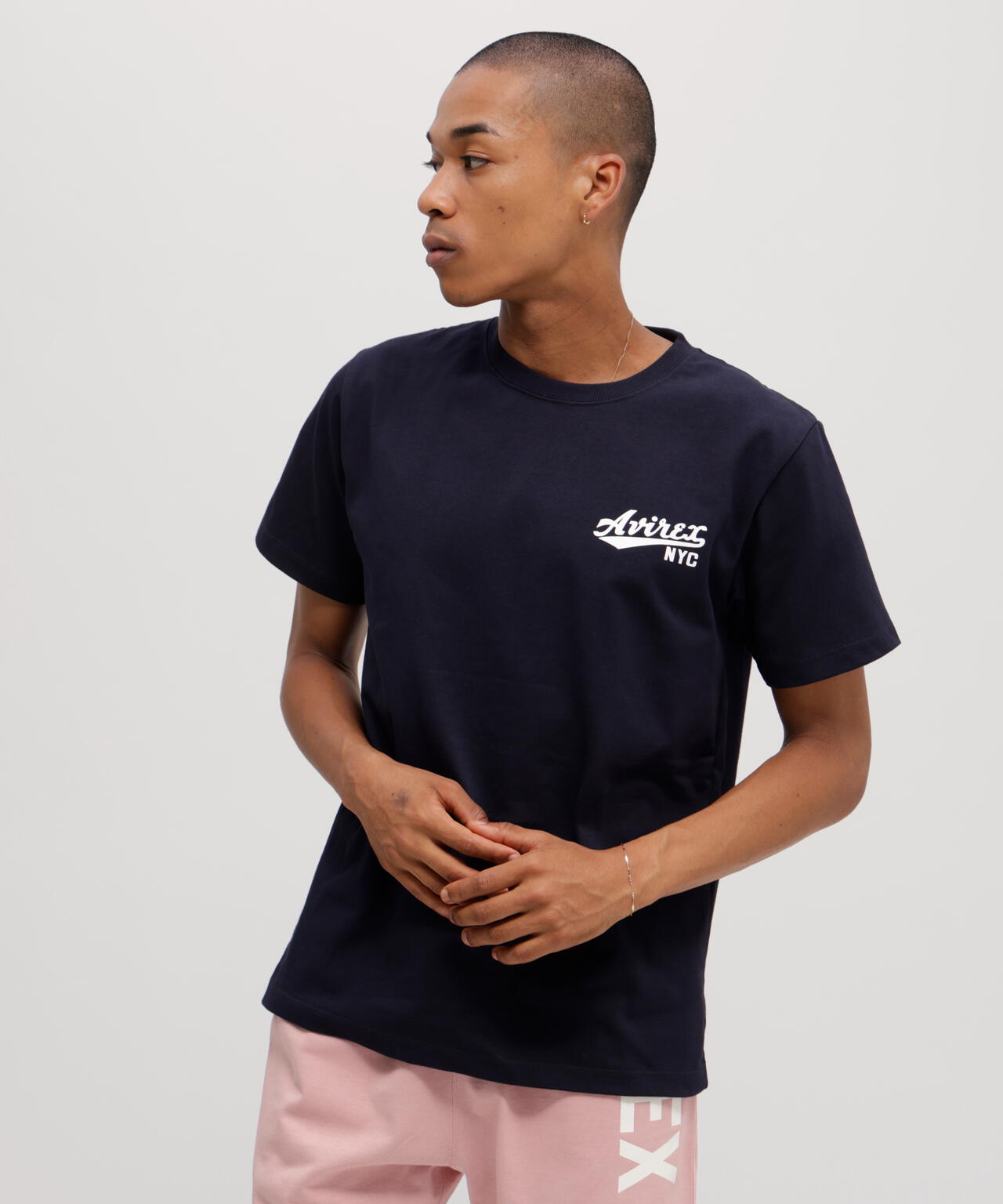 《WEB&DEPOT限定》S/S CREW NECK T STAR SPANGLED BANNER/クルーネック Tシャツ 星条旗