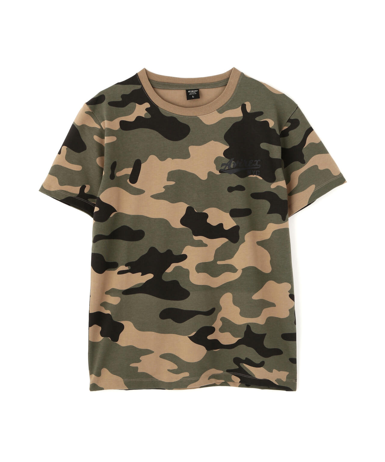 《WEB&DEPOT限定》S/S CREW NECK T STAR SPANGLED BANNER/クルーネック Tシャツ 星条旗