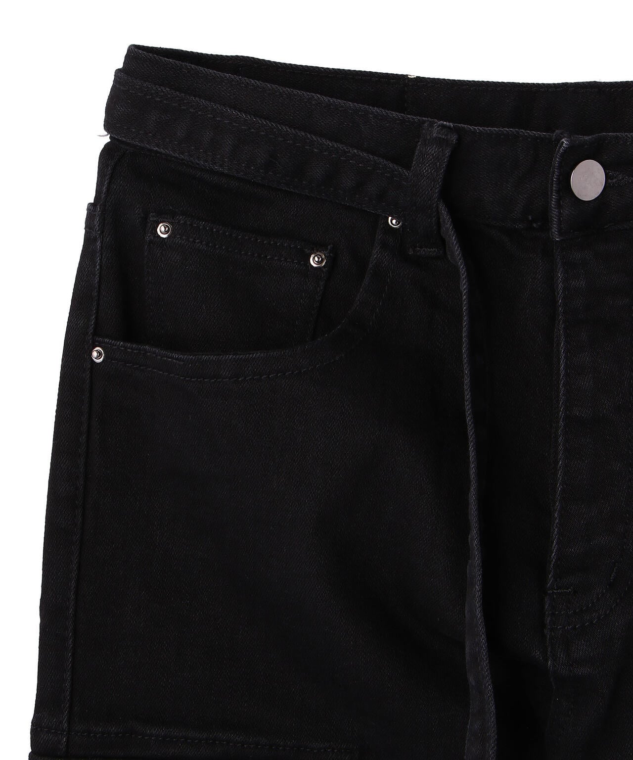 mnml/ミニマル/デニムカーゴパンツ/Denim CargoPants(M2019-P565)