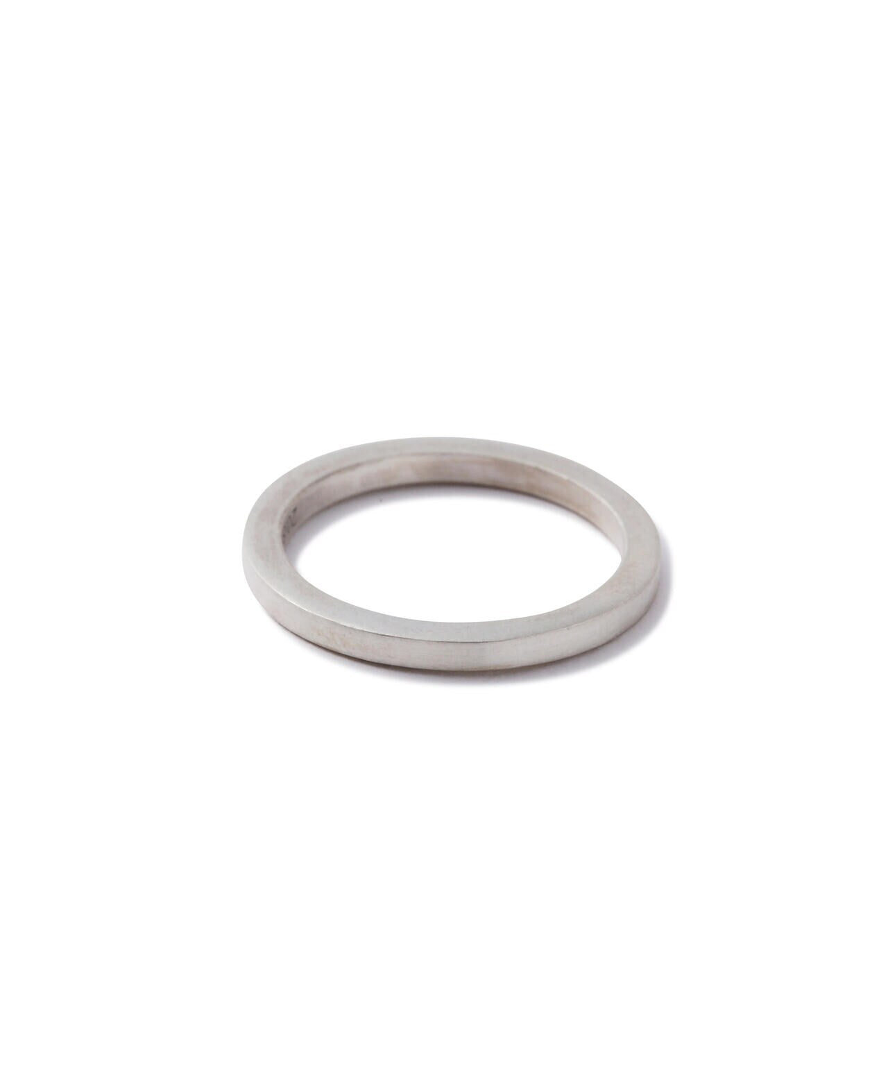 20/80/トゥエンティーエイティー/STERLING SILVER SQUARE RING 1.8mm WIDTH