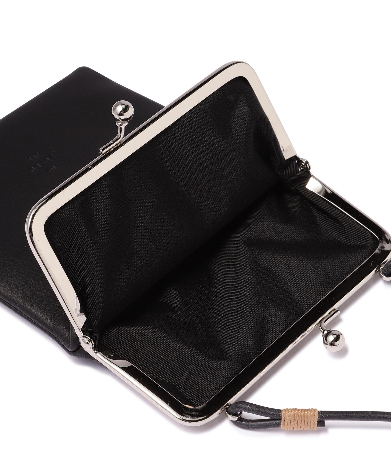 【20/80】トゥエンティーエイティー/SHRINK LEATHER GAMAGUCHI SQUARE SHOULDER BAG/バッグ