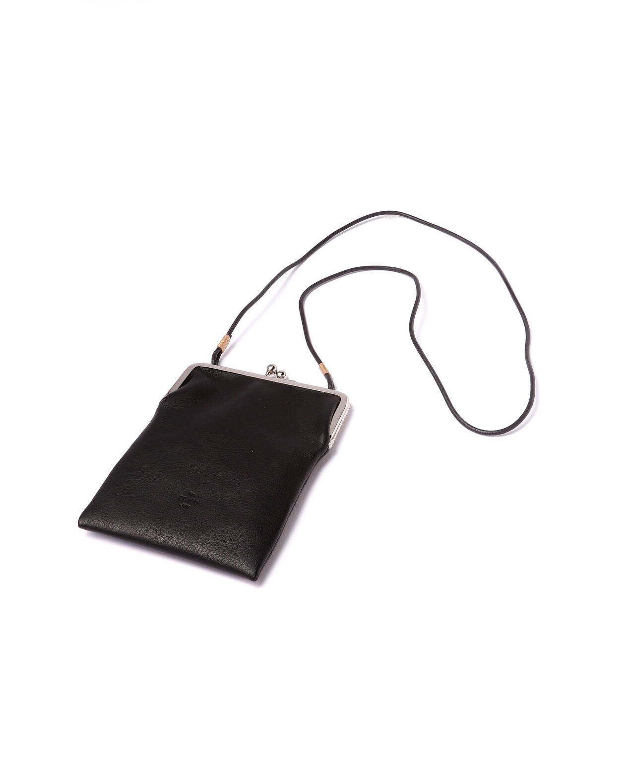 【20/80】トゥエンティーエイティー/SHRINK LEATHER GAMAGUCHI SQUARE SHOULDER BAG/バッグ