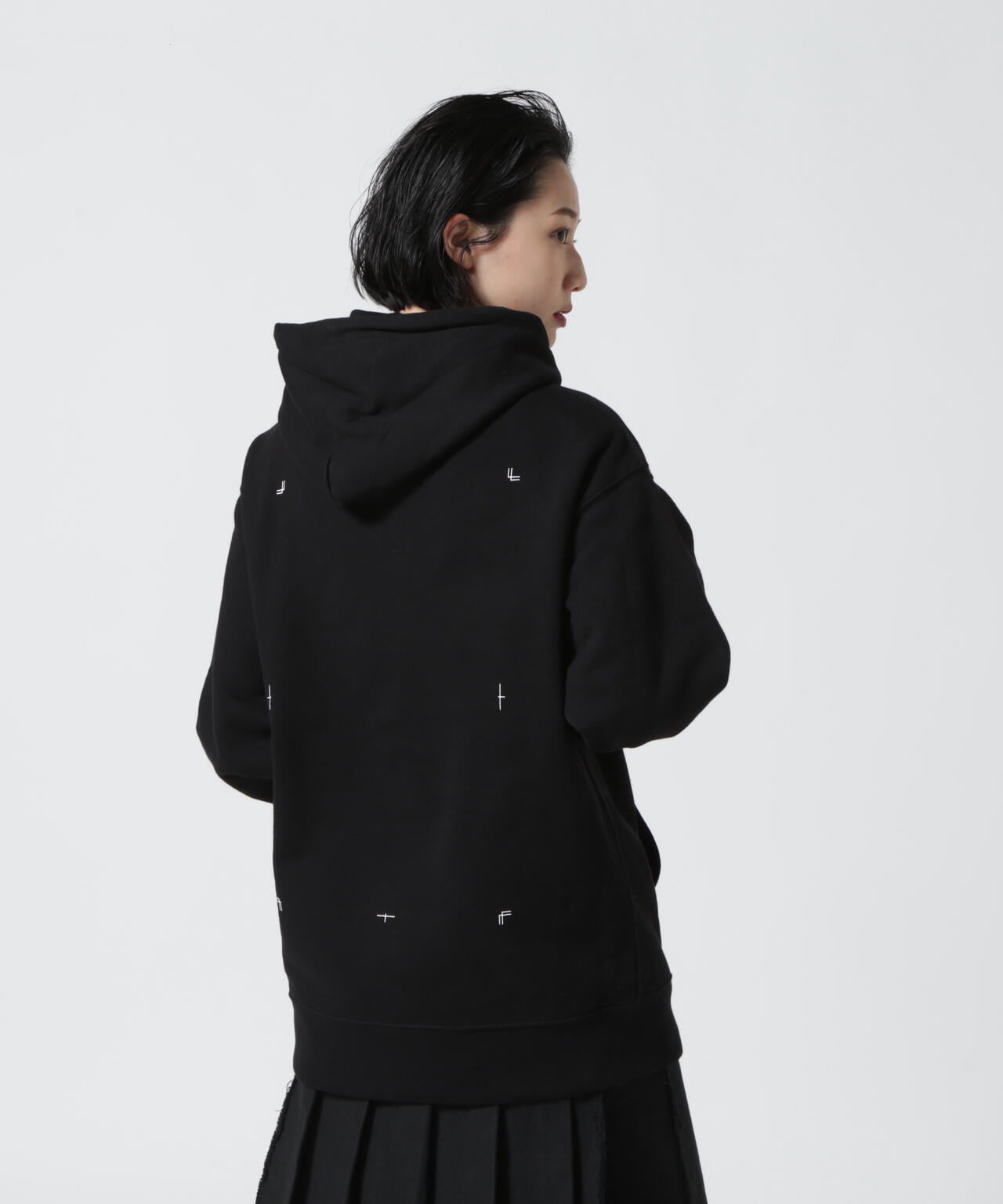 VOLTAGE CONTROL FILTER/ヴォルテージコントロールフィルター/Print Hoodie Oversized/パーカー