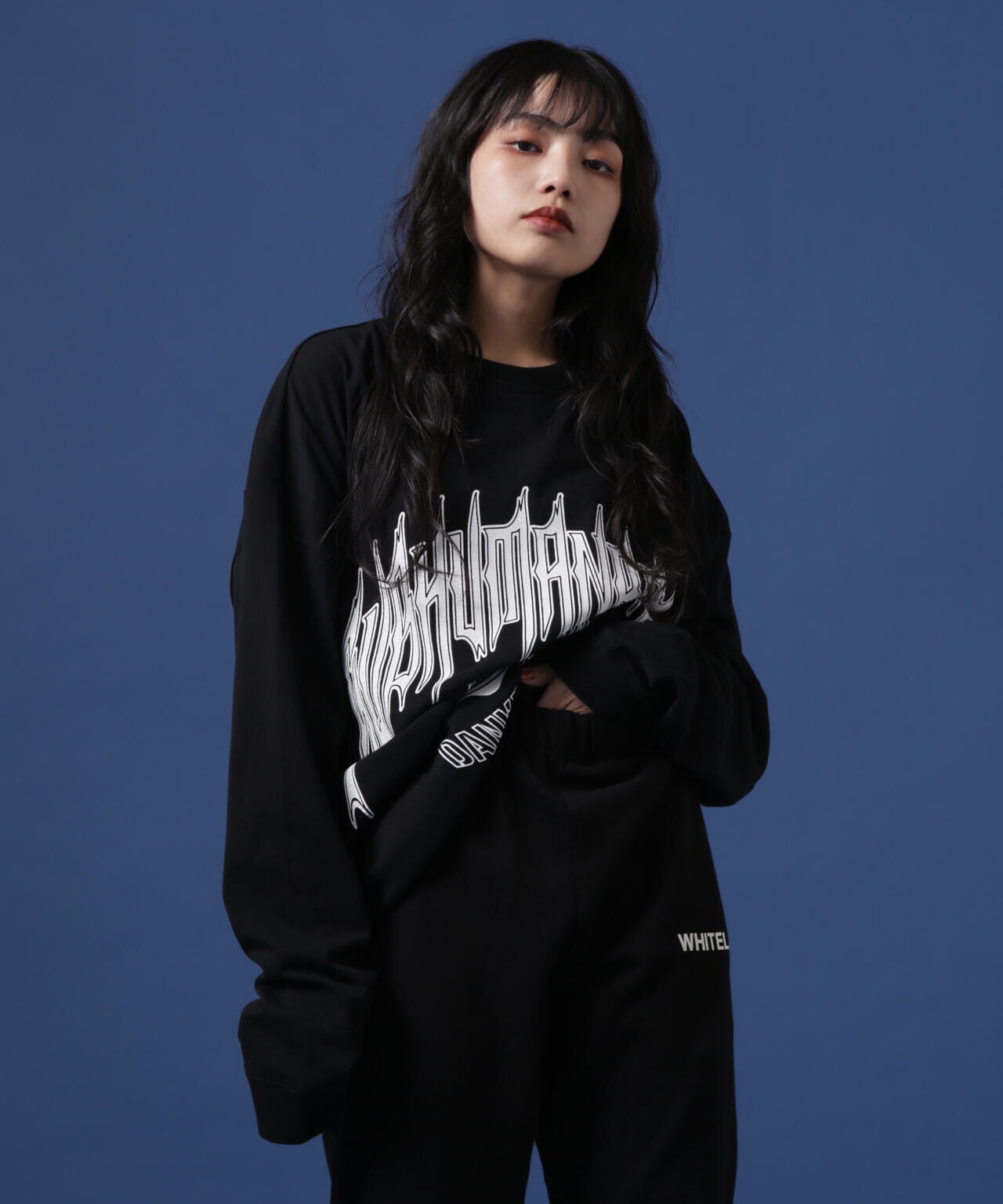 【WEB&DEPOT限定】DankeSchon/ダンケシェーン/DS LST/ロゴロングスリーブT