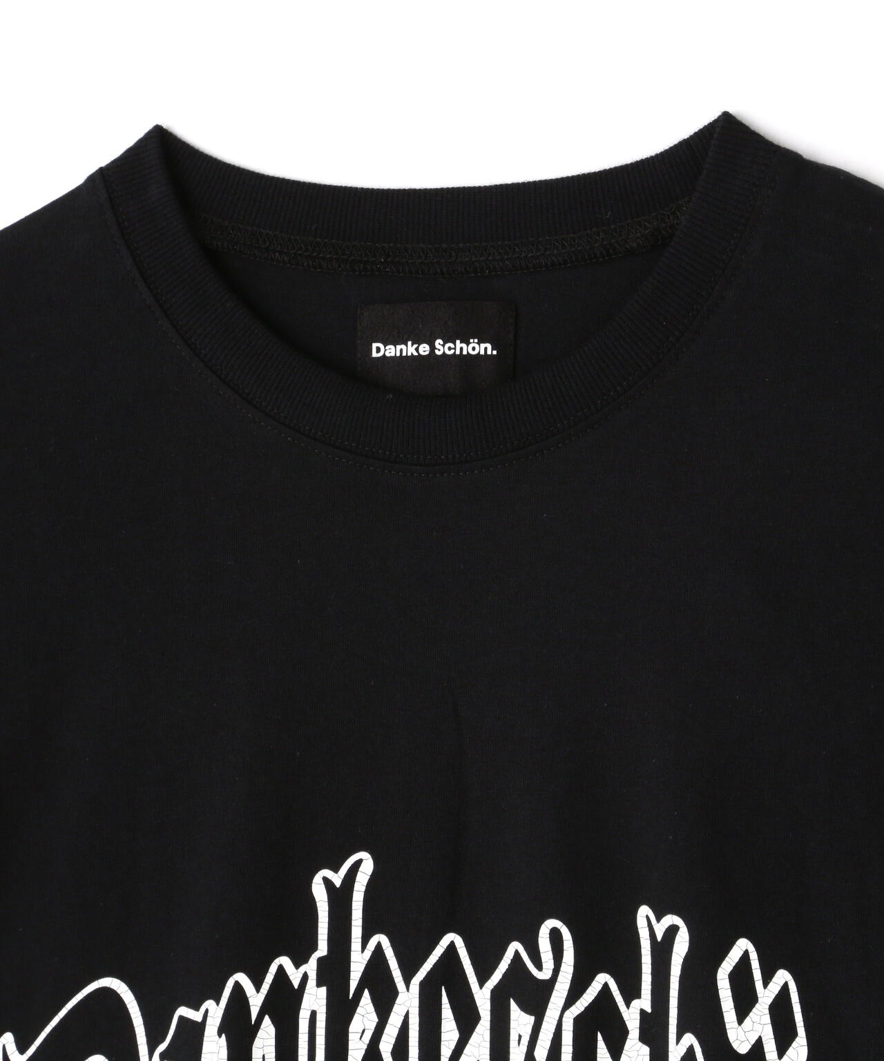 【WEB&DEPOT限定】DankeSchon/ダンケシェーン/DS LST/ロゴロングスリーブT