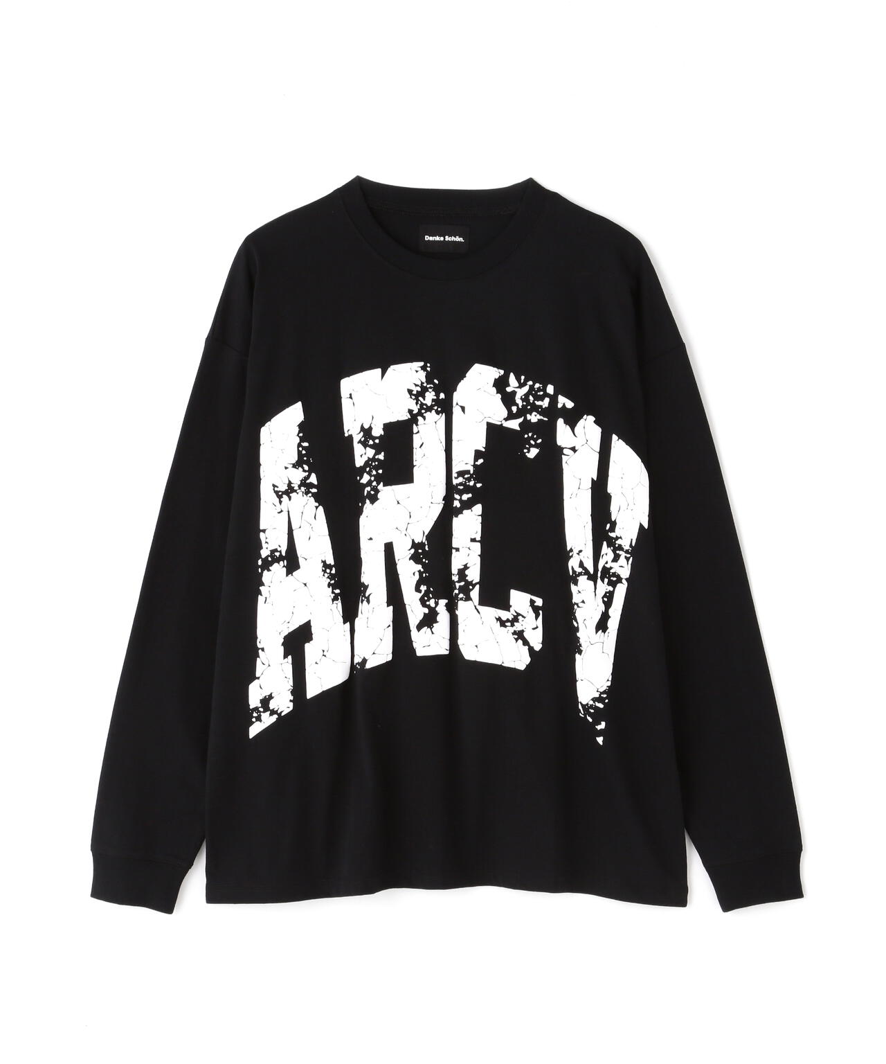 【WEB&DEPOT限定】DankeSchon/ダンケシェーン/ARCV LOGO LST/ロンT