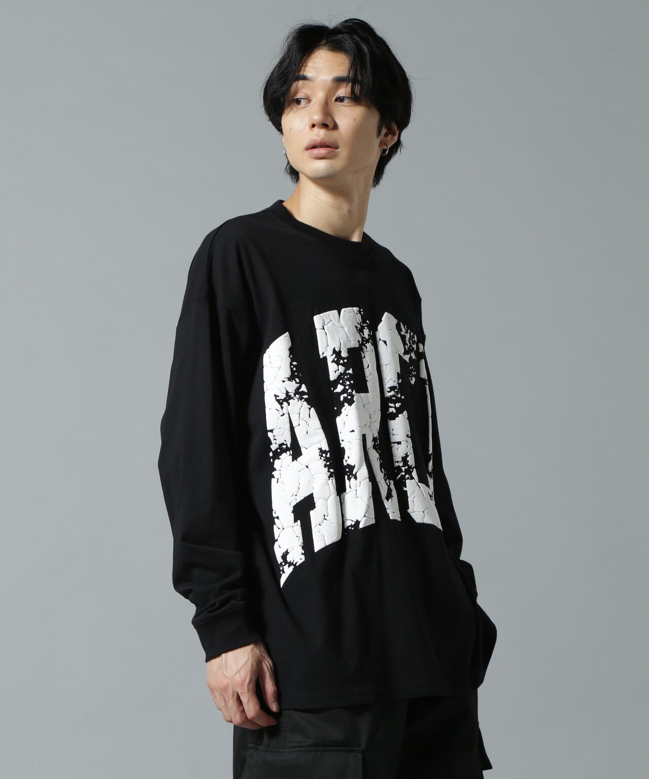 【WEB&DEPOT限定】DankeSchon/ダンケシェーン/ARCV LOGO LST/ロンT
