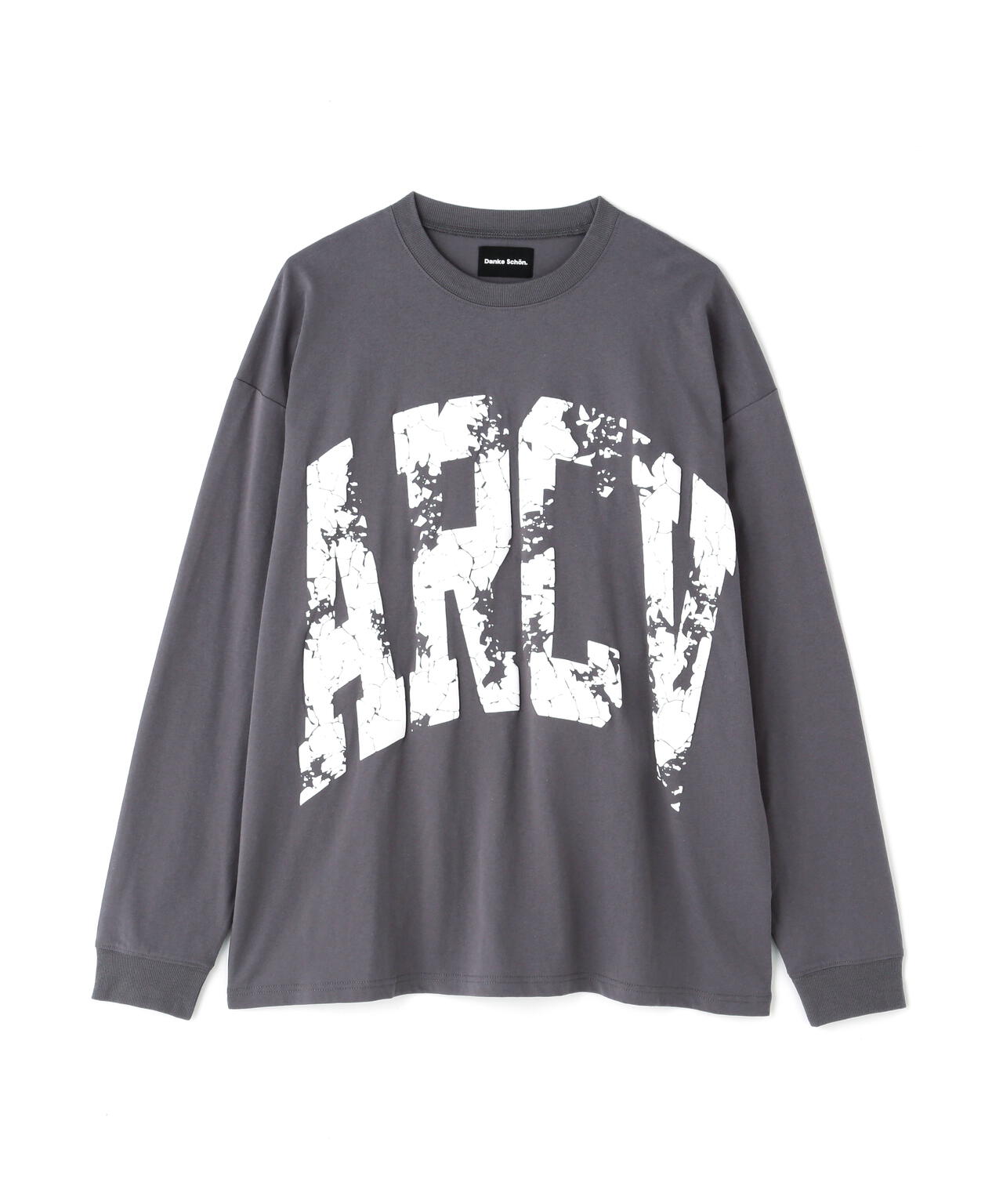 【WEB&DEPOT限定】DankeSchon/ダンケシェーン/ARCV LOGO LST/ロンT