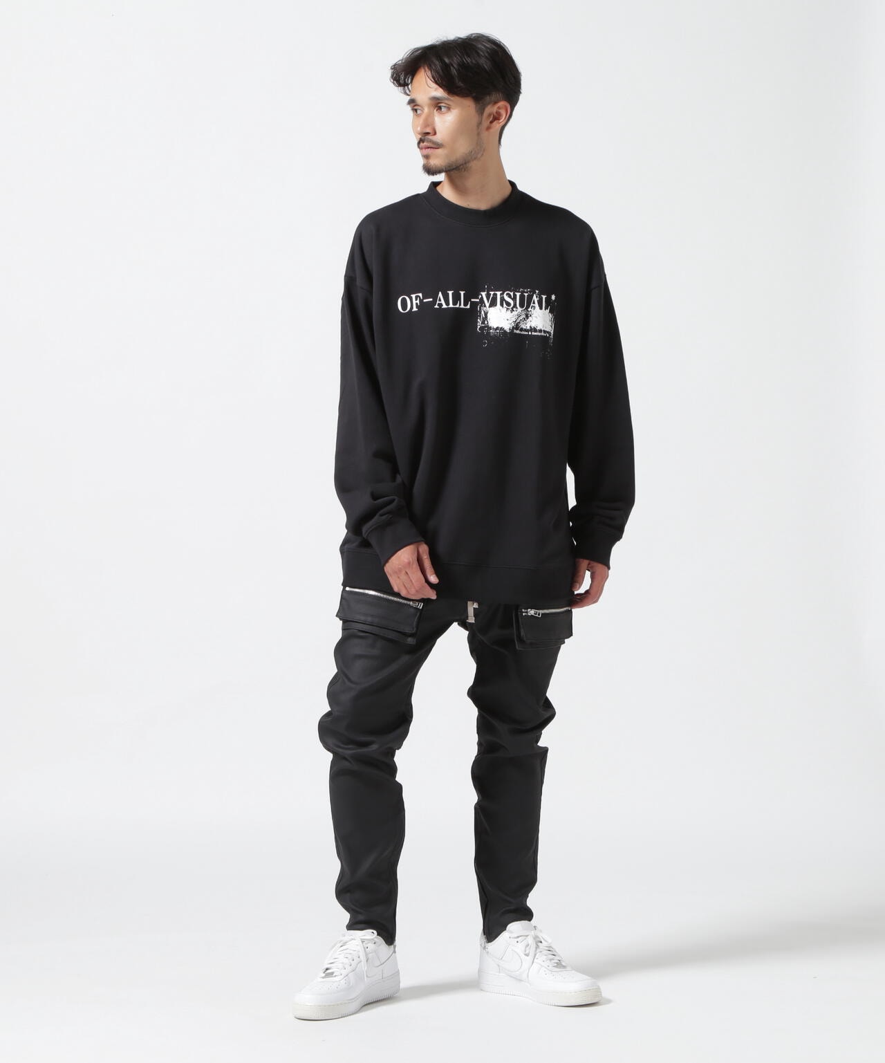 【WEB&DEPOT限定】A4A/エーフォーエー/SPLASH SWEAT CREWNECK/クルーネックスウェット