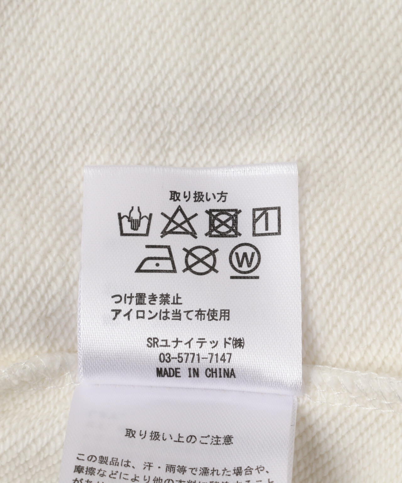 【WEB&DEPOT限定】A4A/エーフォーエー/SPLASH SWEAT CREWNECK/クルーネックスウェット