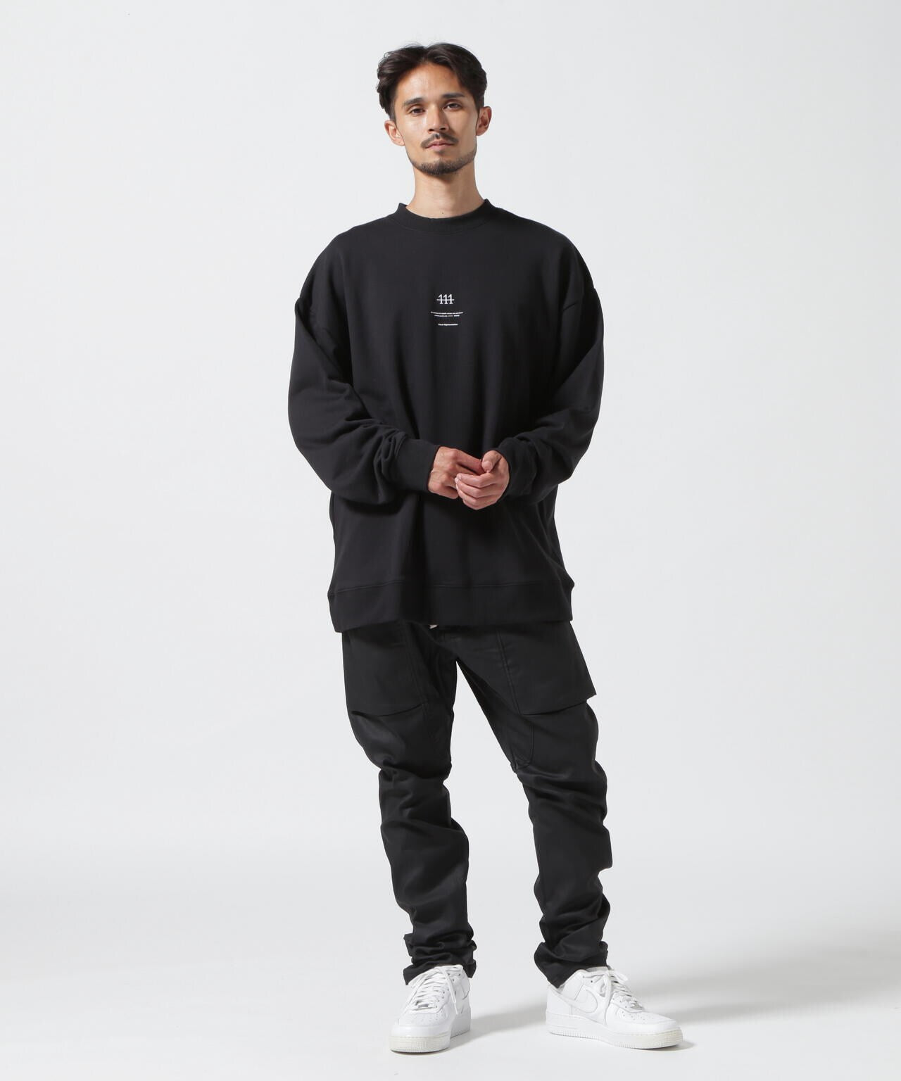 【WEB&DEPOT限定】/A4A/エーフォーエー/PAINT SWEAT CREWNECK/ペイントスウェットクルーネック