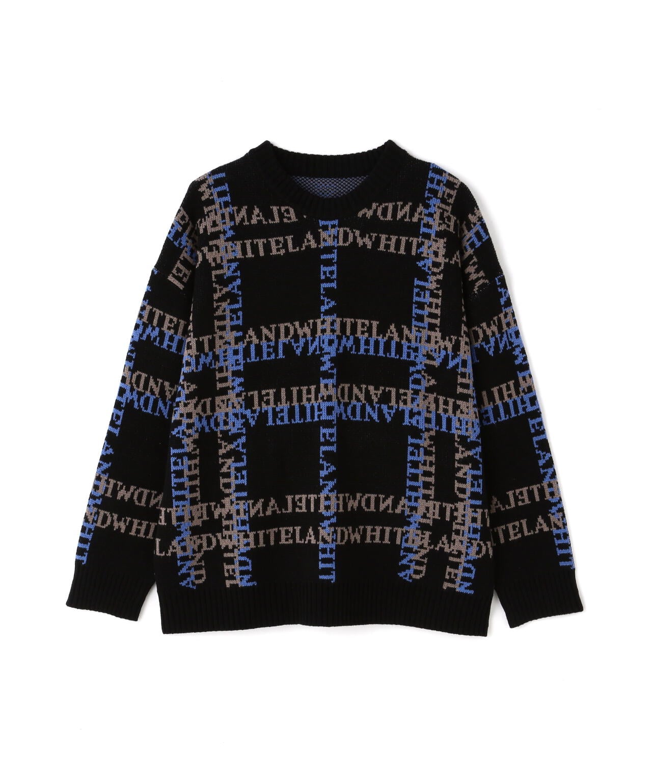 【WEB&DEPOT限定】WHITELAND/ホワイトランド/LOGO CHECK CN
