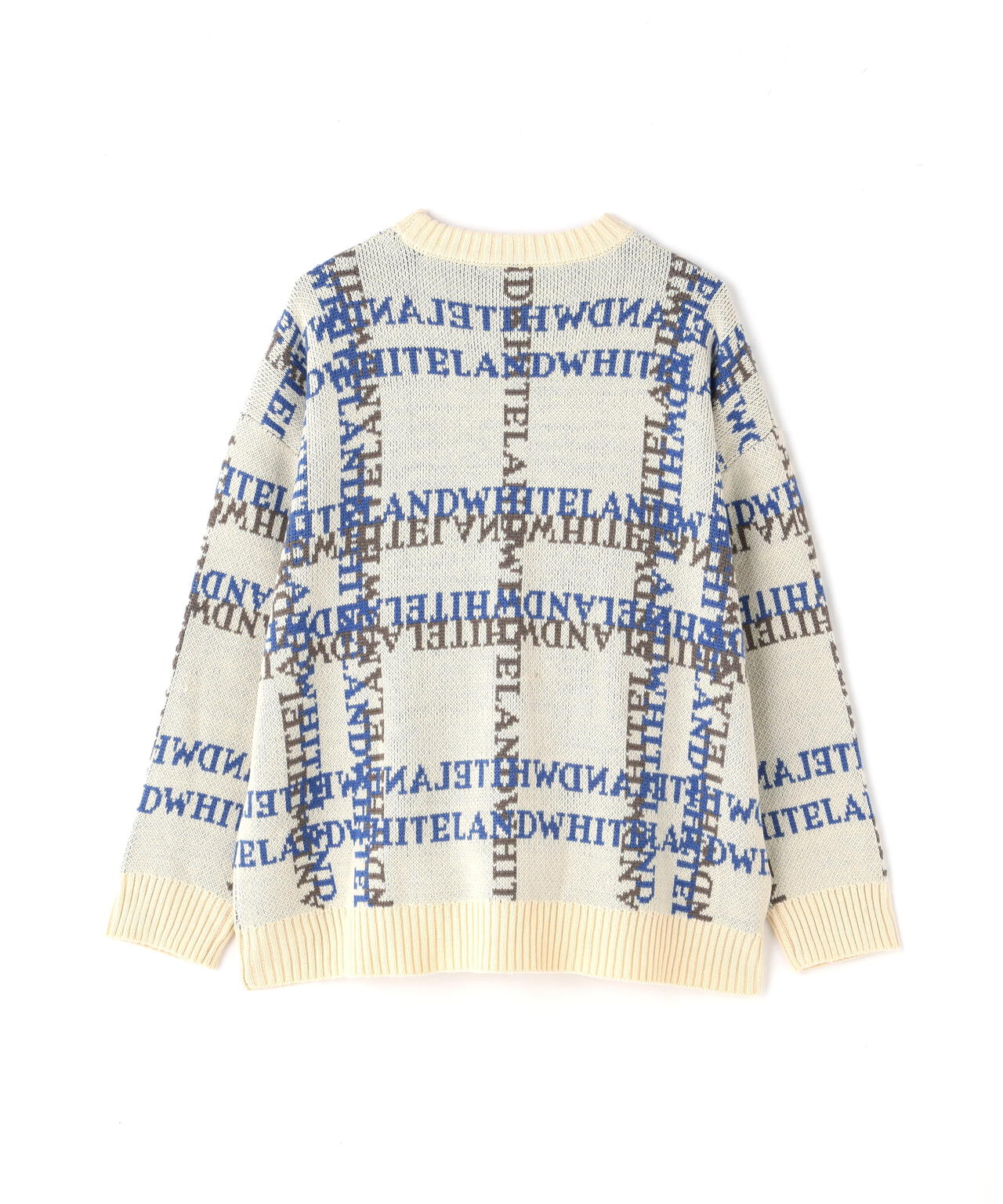 【WEB&DEPOT限定】WHITELAND/ホワイトランド/LOGO CHECK CN