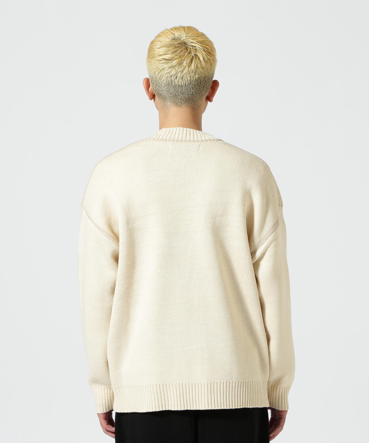 WEB&DEPOT限定/WHITELAND/ホワイトランド/LINE CARDIGAN