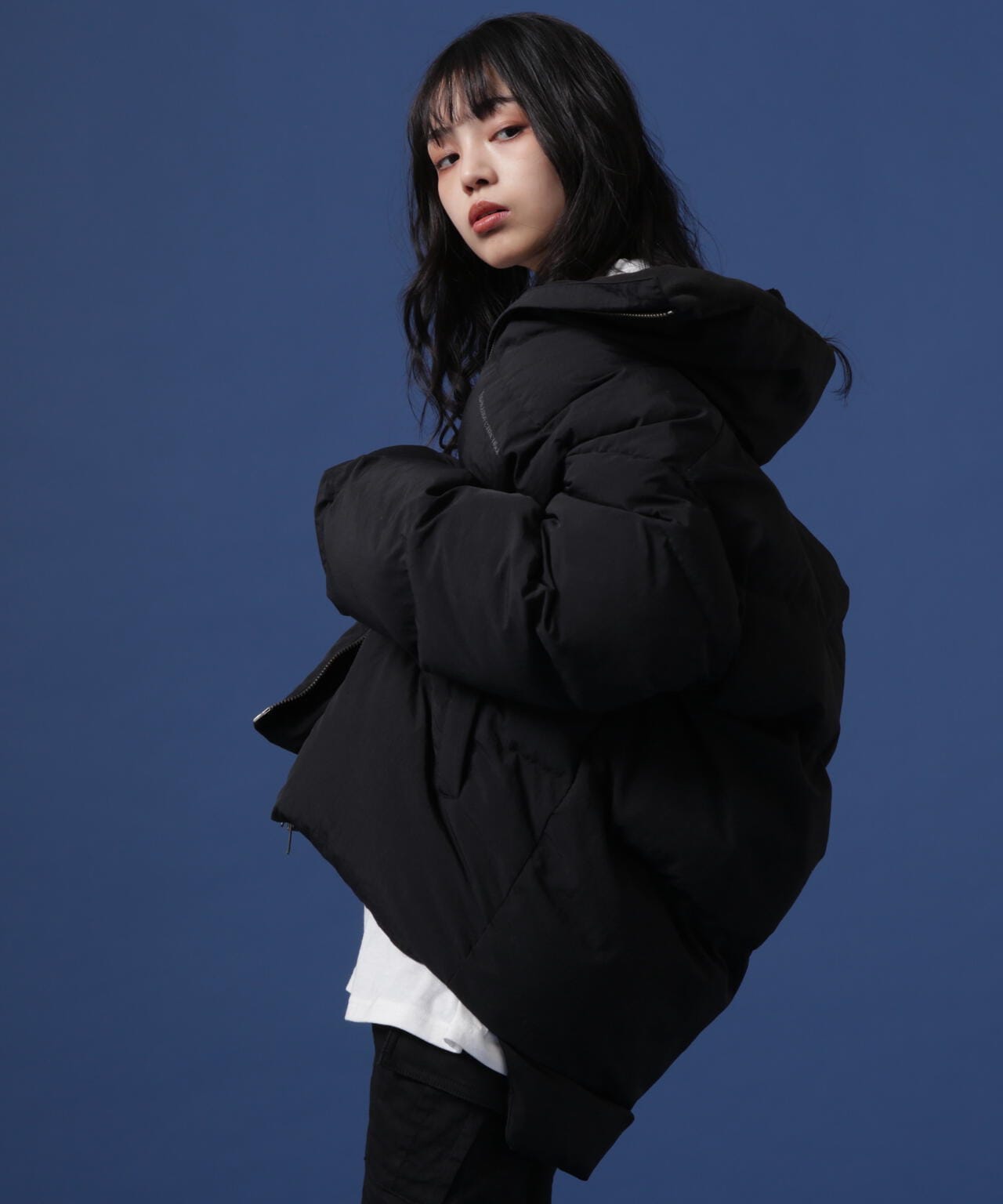 WEB&DEPOT限定/DankeSchon/ダンケシェーン/MAT POLY BLOUSON/中綿ブルゾン