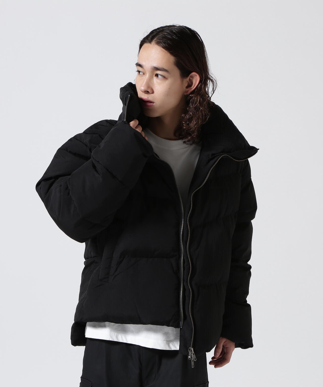 WEB&DEPOT限定/DankeSchon/ダンケシェーン/MAT POLY BLOUSON/中綿ブルゾン