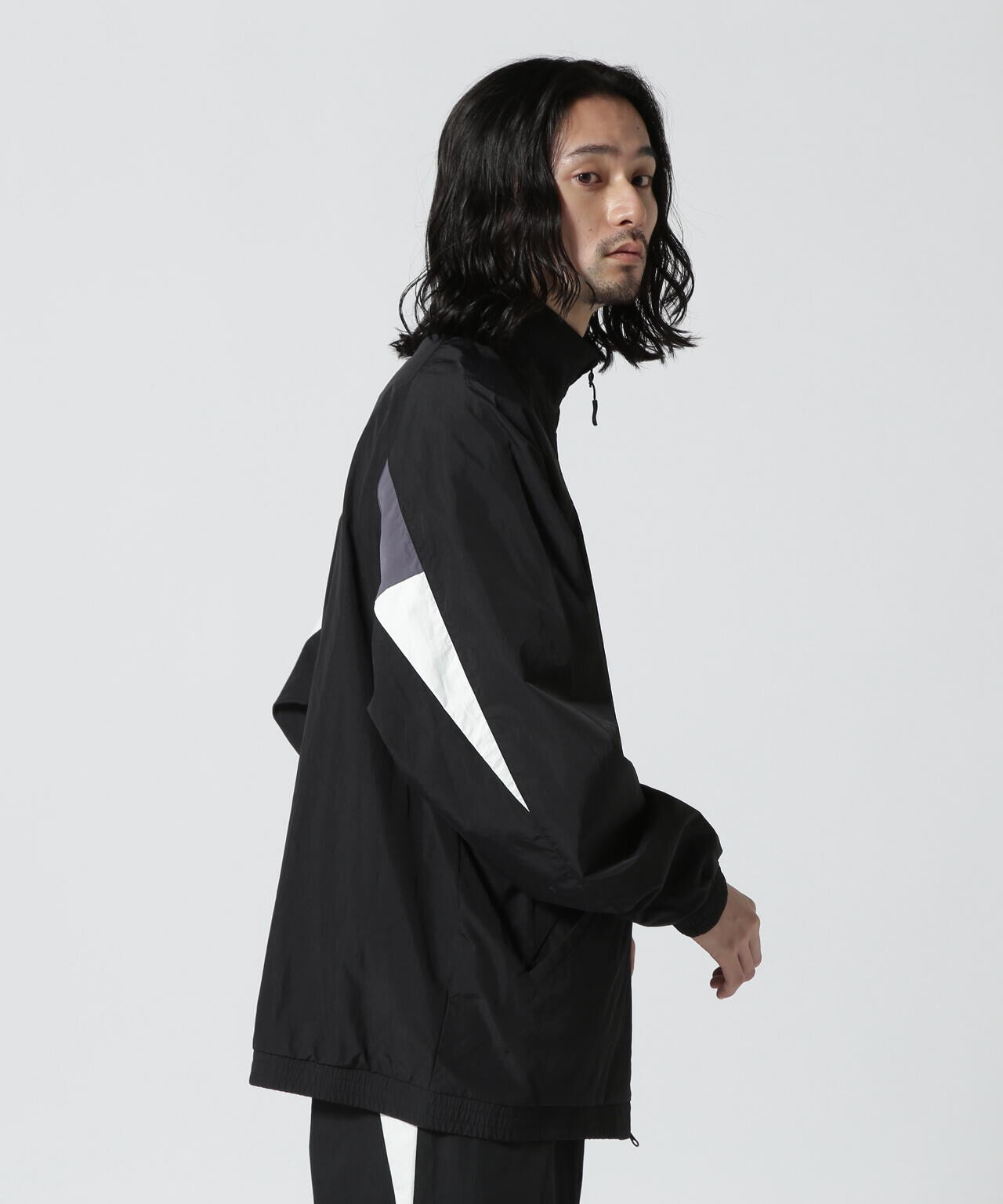 WHITELAND/ホワイトランド/NYLON TRACK JACKET/ナイロントラックジャケット