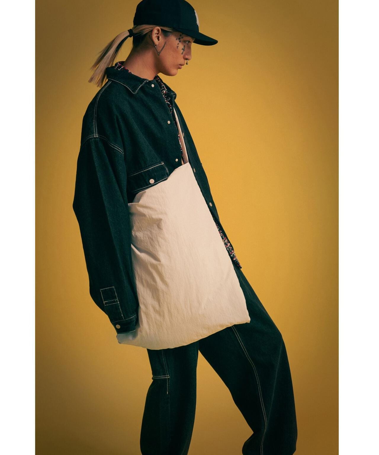DankeSchon/ダンケシェーン/RV WASHER NYLON BAG/リバーシブルウォッシャーナイロンバッグ