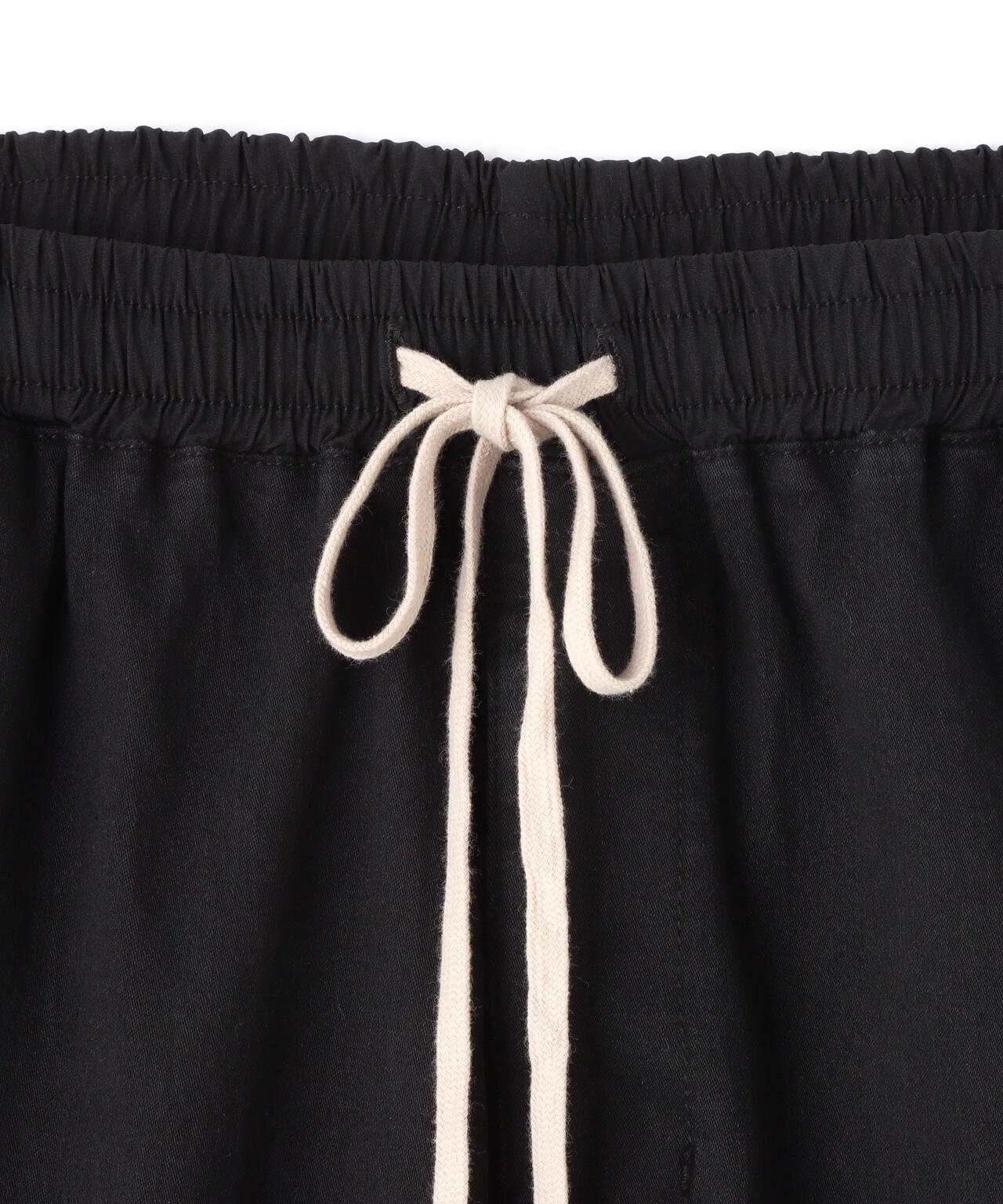 DankeSchon/ダンケシェーン/TC BLK FRONTZIP PANTS/TCブラックフロントジップパンツ