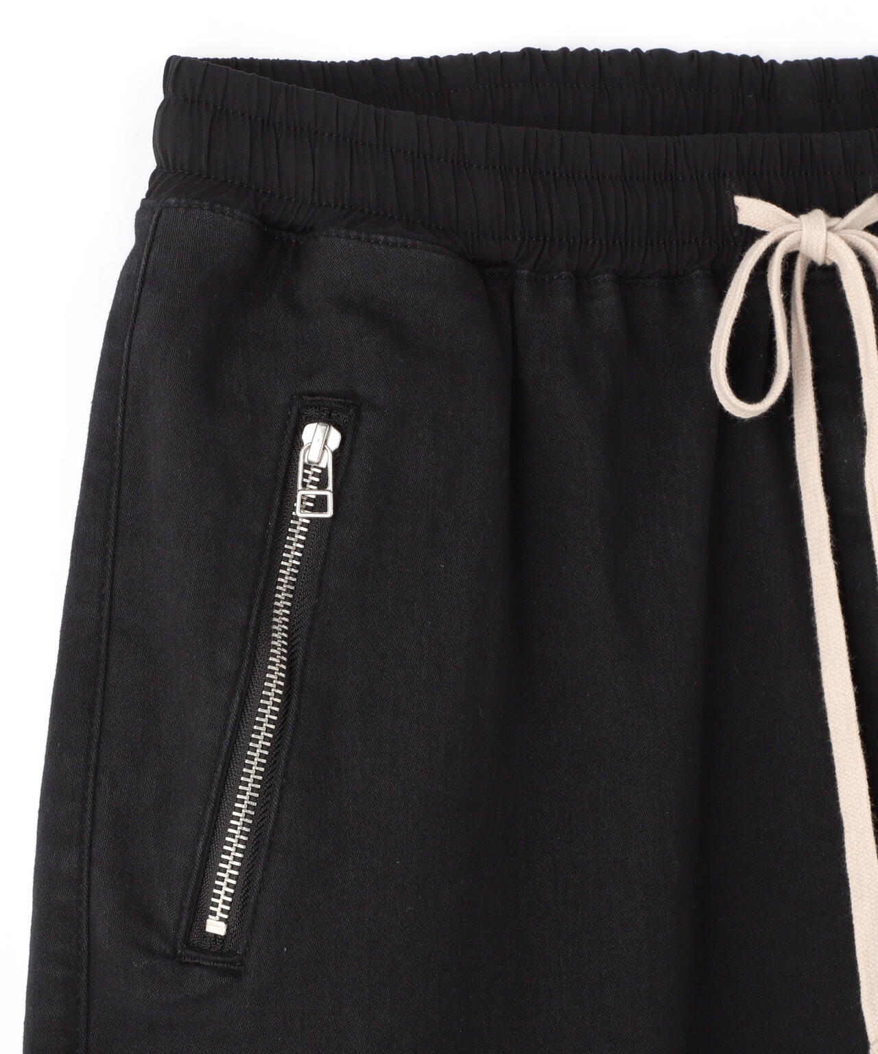 DankeSchon/ダンケシェーン/TC BLK FRONTZIP PANTS/TCブラックフロントジップパンツ