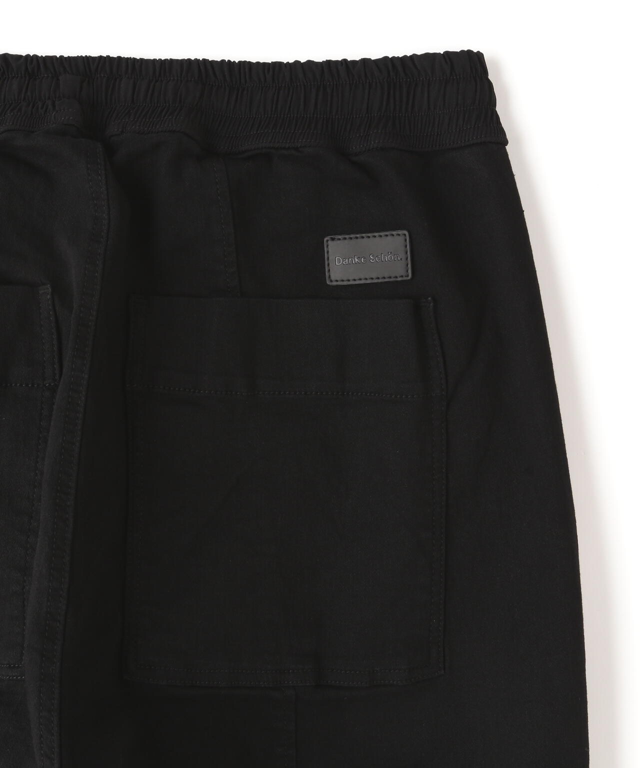DankeSchon/ダンケシェーン/PREMIUM TC BLACK SARROUEL PANTS/サルエルパンツ