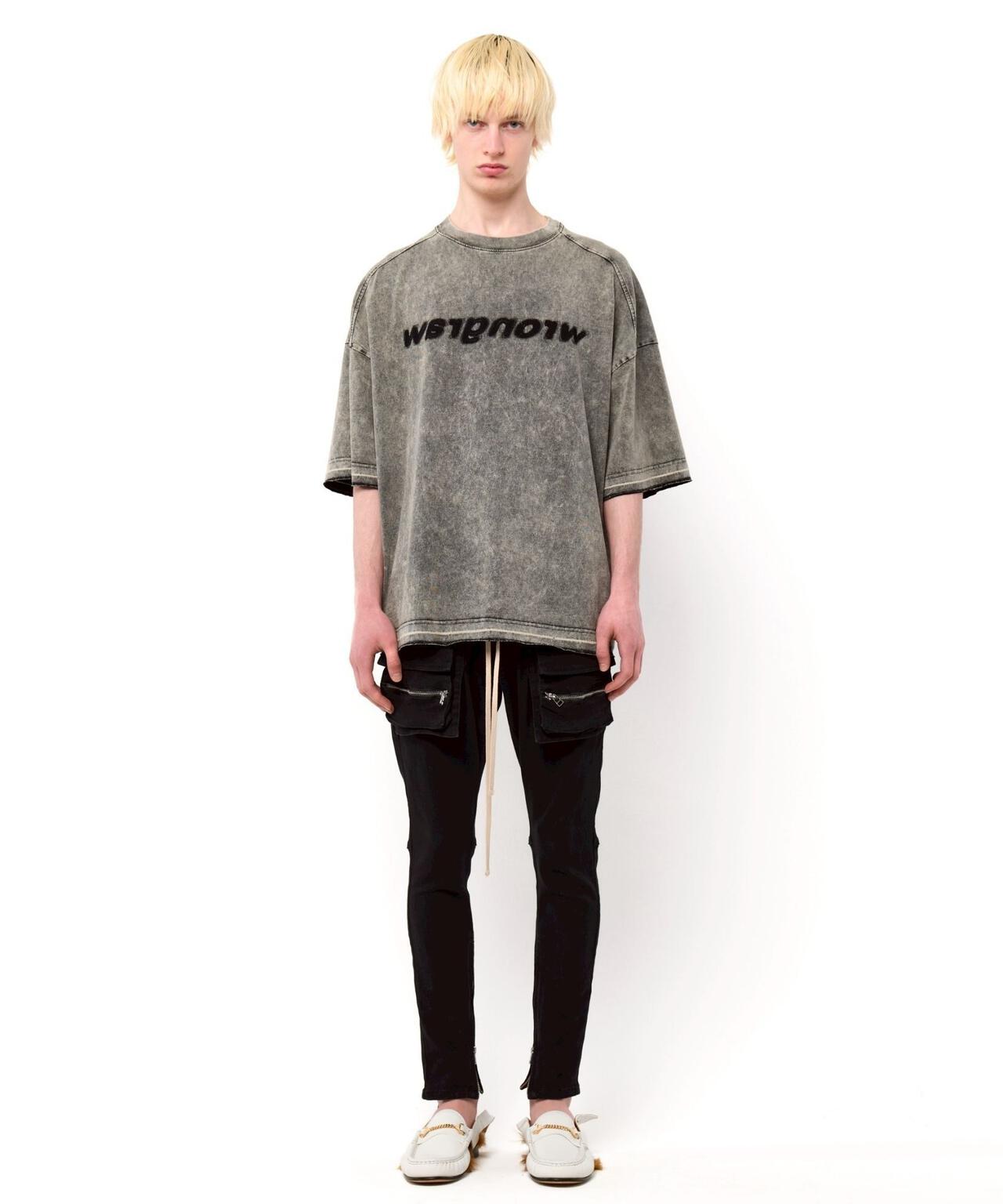 DankeSchon/ダンケシェーン/PREMIUM TC BLACK FLAP PANTS/フラップパンツ