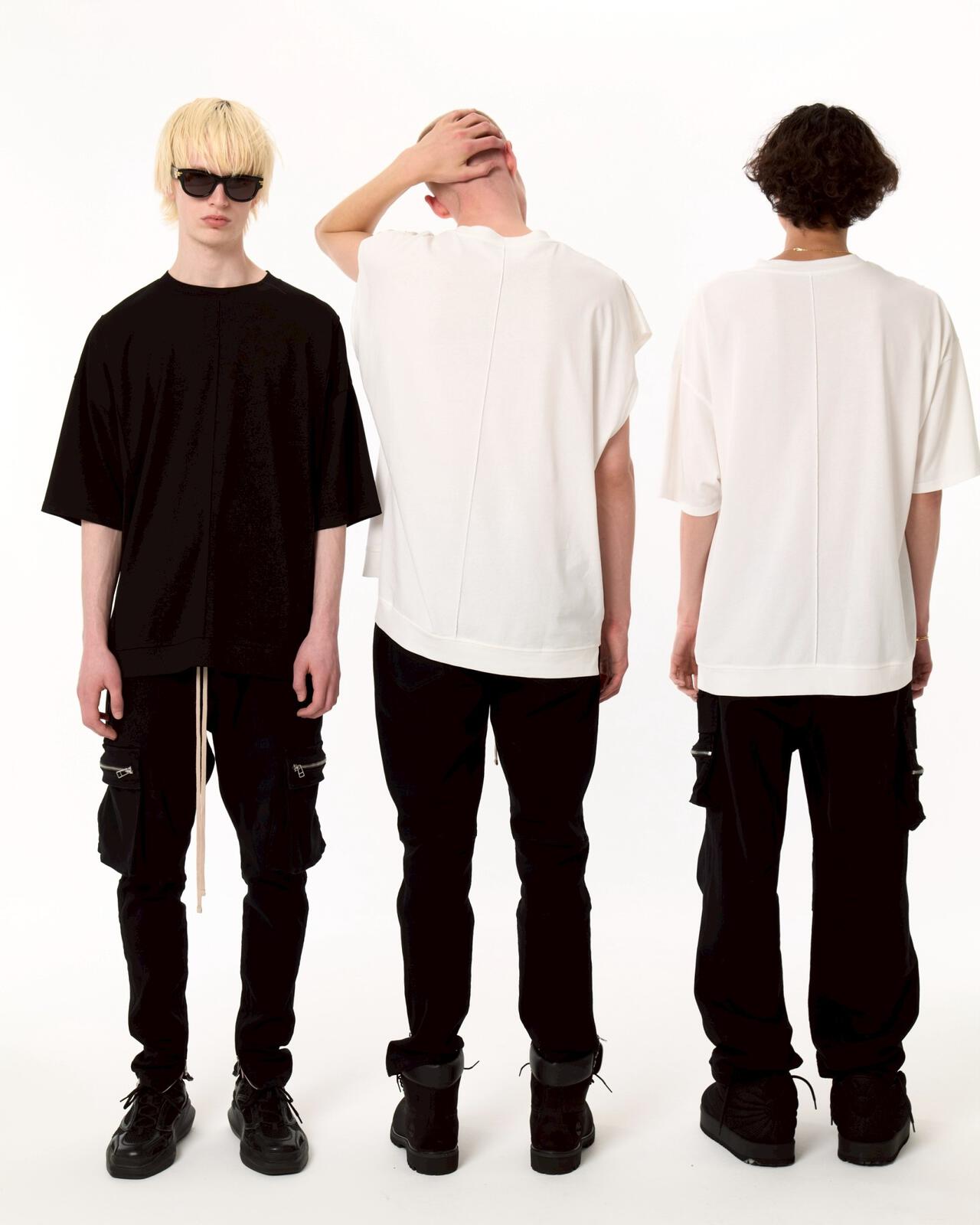 DankeSchon/ダンケシェーン/PREMIUM TC BLACK FLAP PANTS/フラップパンツ