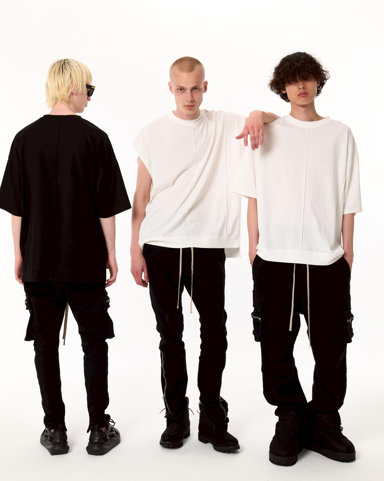 DankeSchon/ダンケシェーン/PREMIUM TC BLACK FLAP PANTS/フラップパンツ