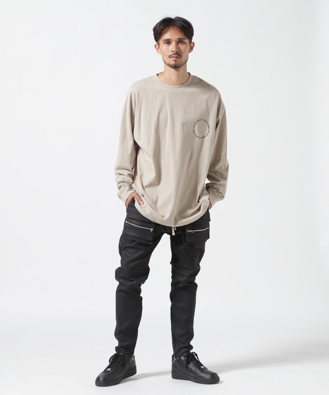 DankeSchon/ダンケシェーン/COATING FLAP POCKET PANTS