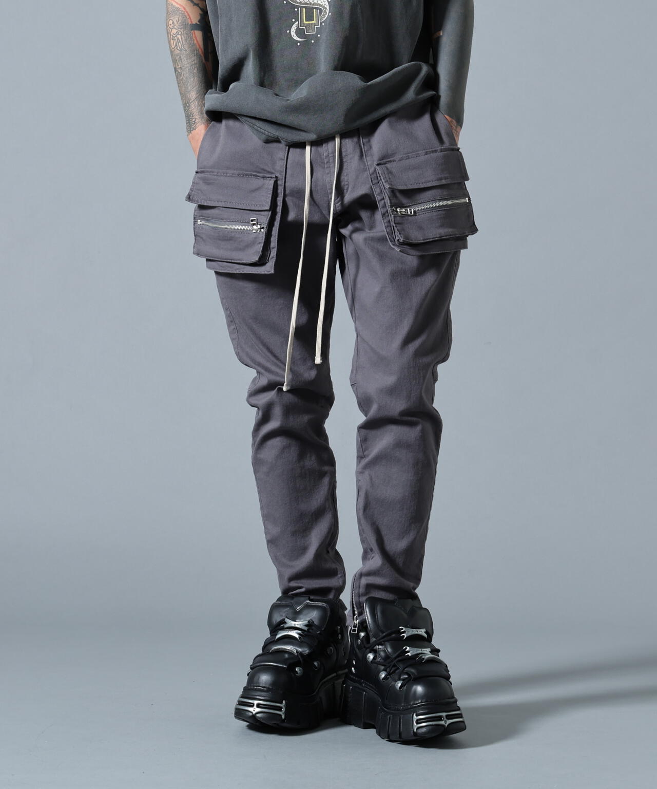 【WEB&DEPOT限定】DankeSchon/ST TWILL FLAP PANTS