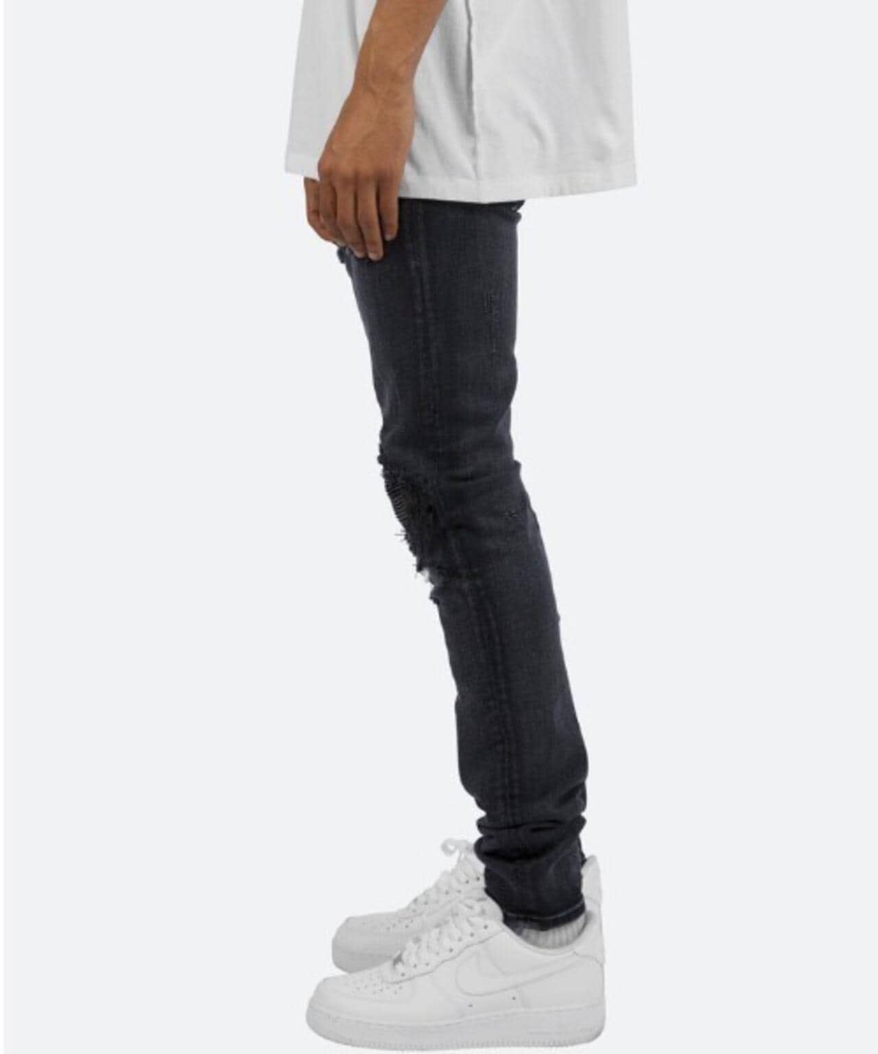 mnml/ミニマル/蛇腹パンツ/X162 STRETCH DENIM(20ML-SP661D)