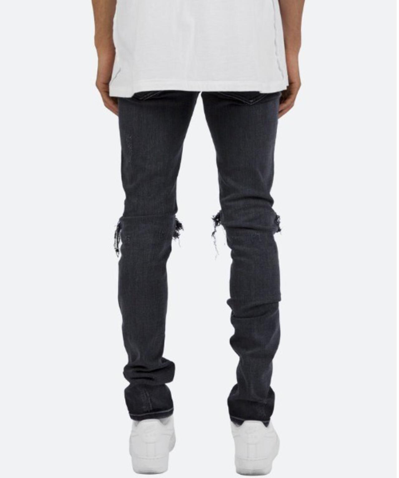 mnml/ミニマル/蛇腹パンツ/X162 STRETCH DENIM(20ML-SP661D)