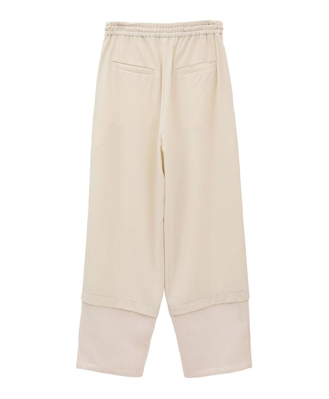 MANOF/マノフ/SHEER HEM PANTS