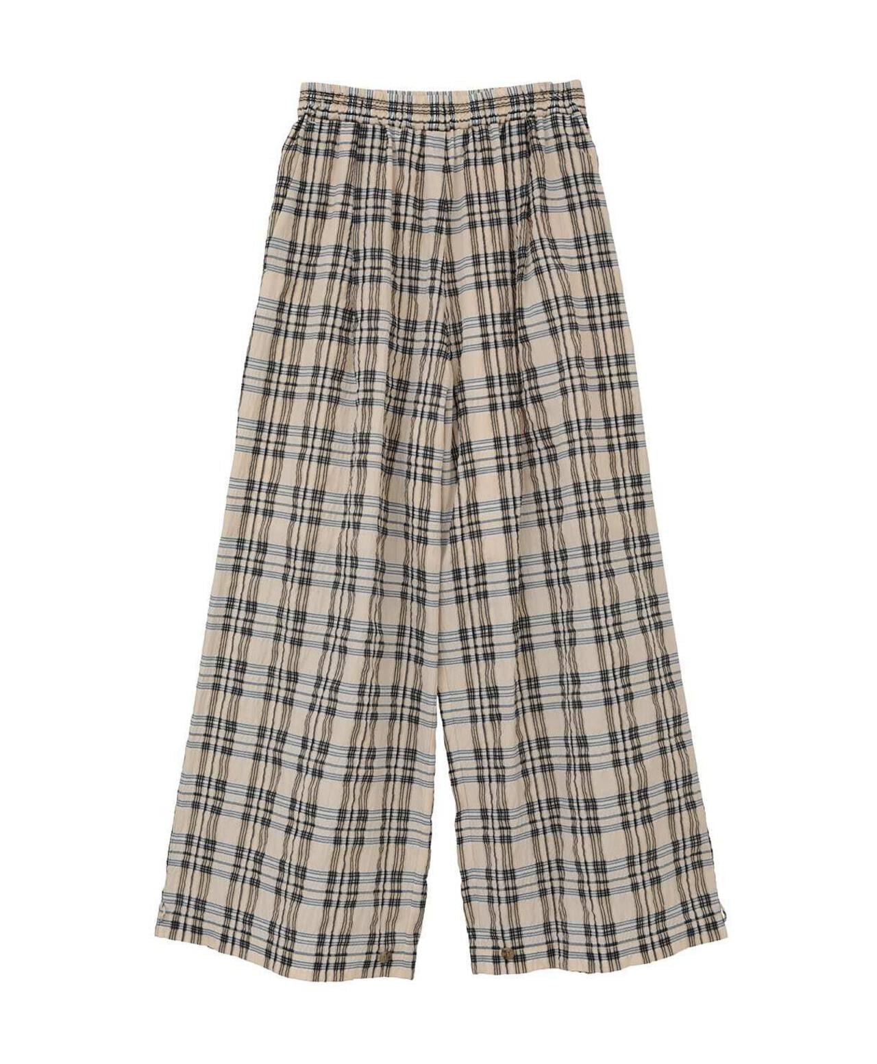 MANOF/マノフ/BELTED GATHER PANTS