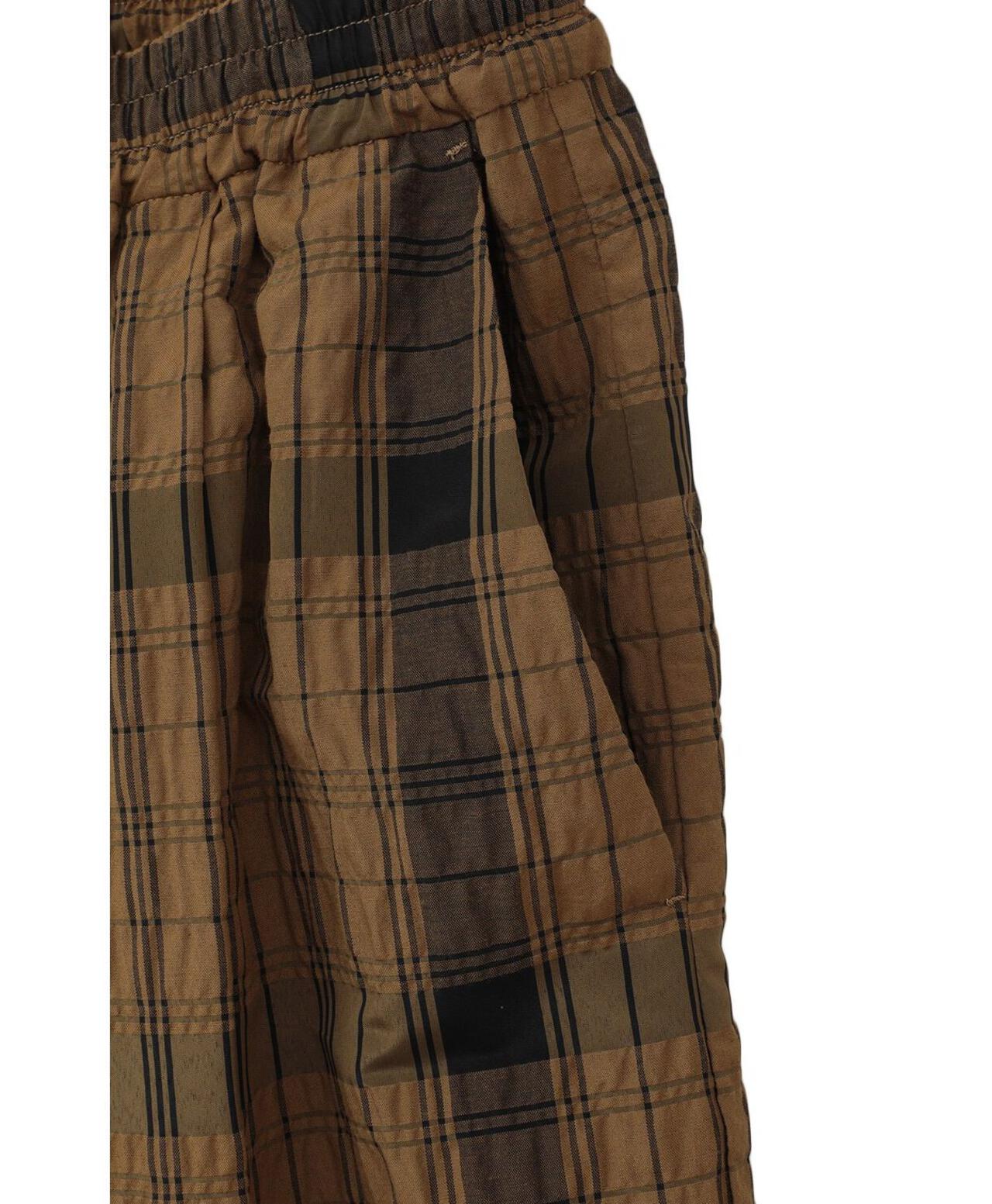 MANOF/マノフ/BELTED GATHER PANTS
