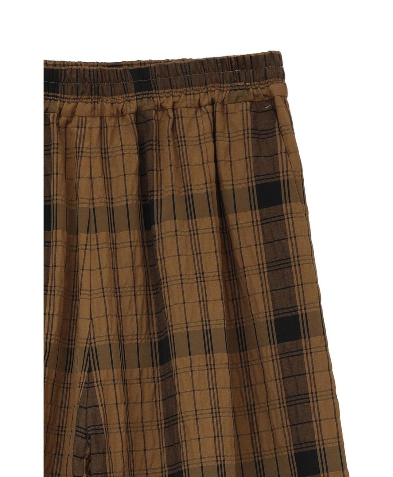 MANOF/マノフ/BELTED GATHER PANTS