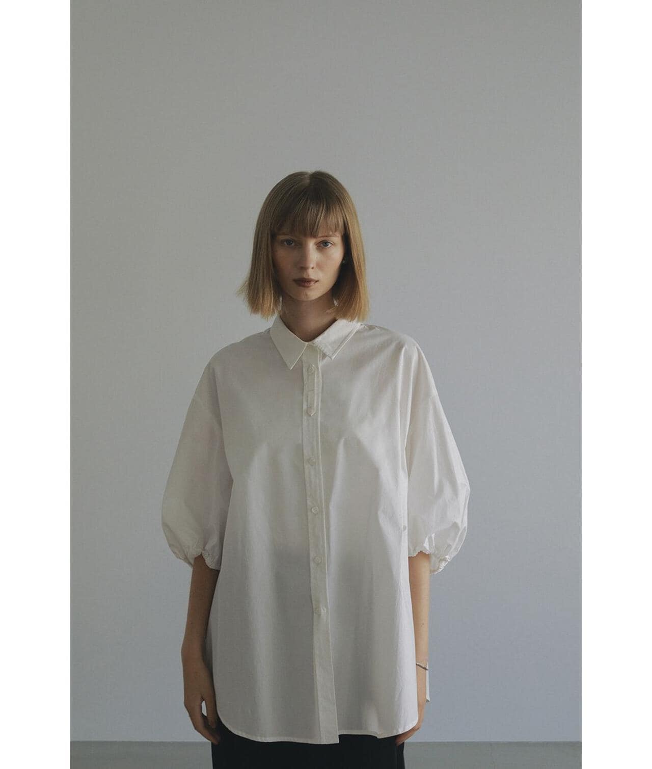 MANOF/マノフ/BALOON SLEEVE SHIRT