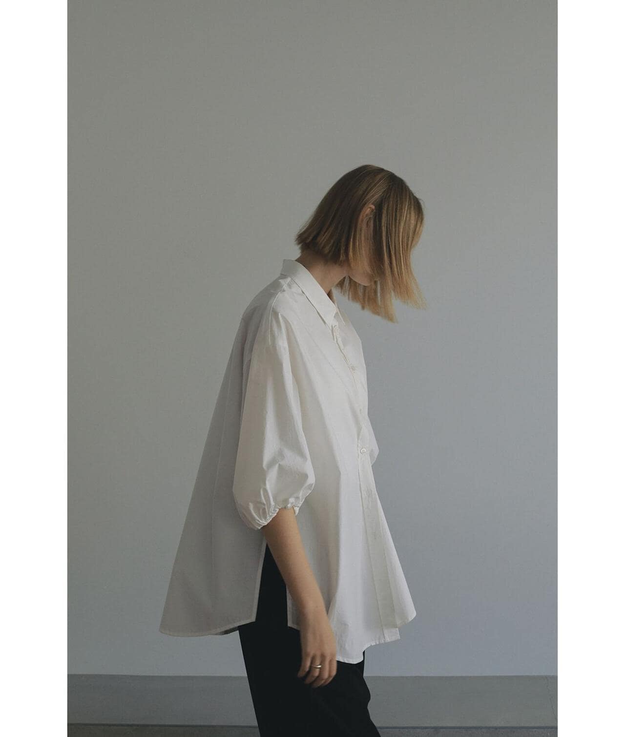 MANOF/マノフ/BALOON SLEEVE SHIRT