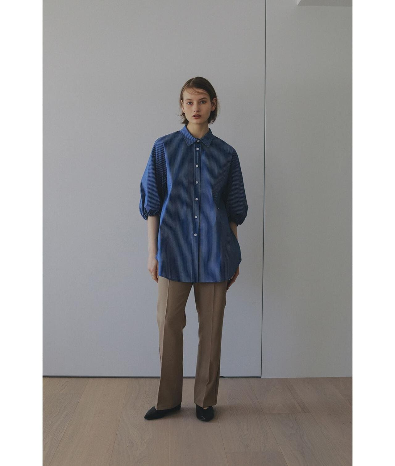 MANOF/マノフ/BALOON SLEEVE SHIRT