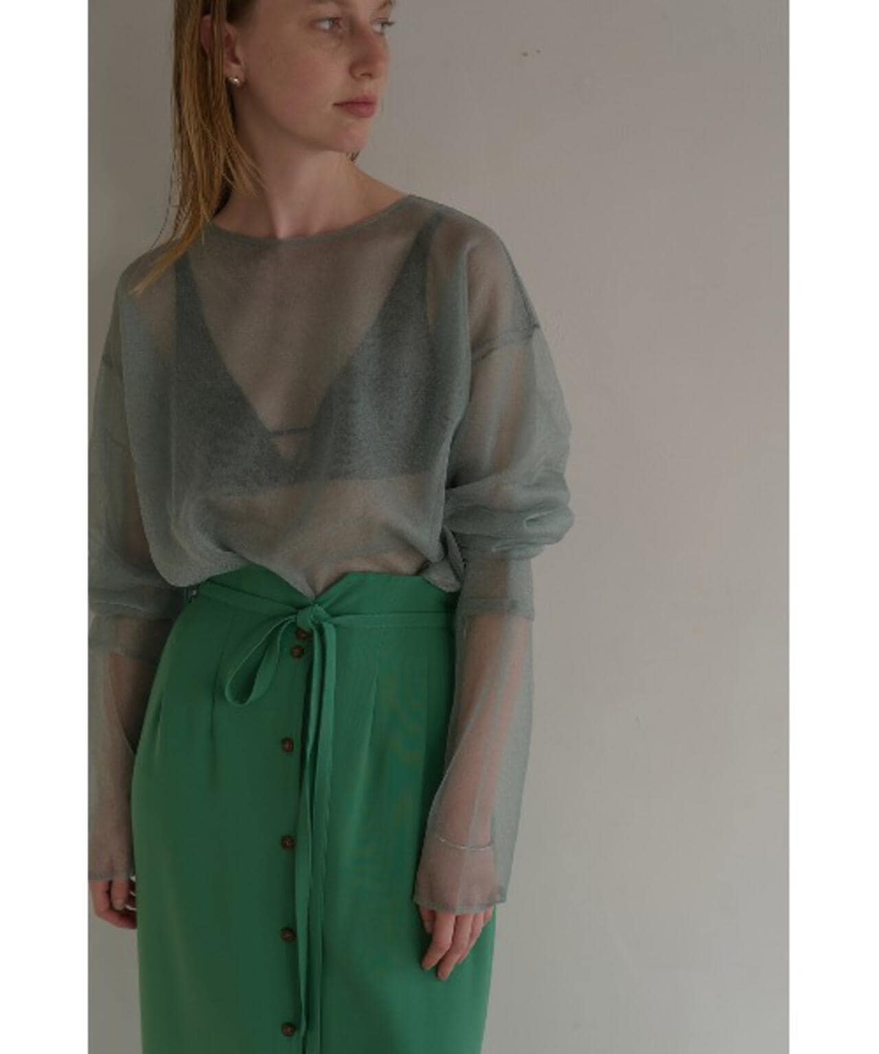 MANOF/マノフ/DOUBLE LAYERED KNIT