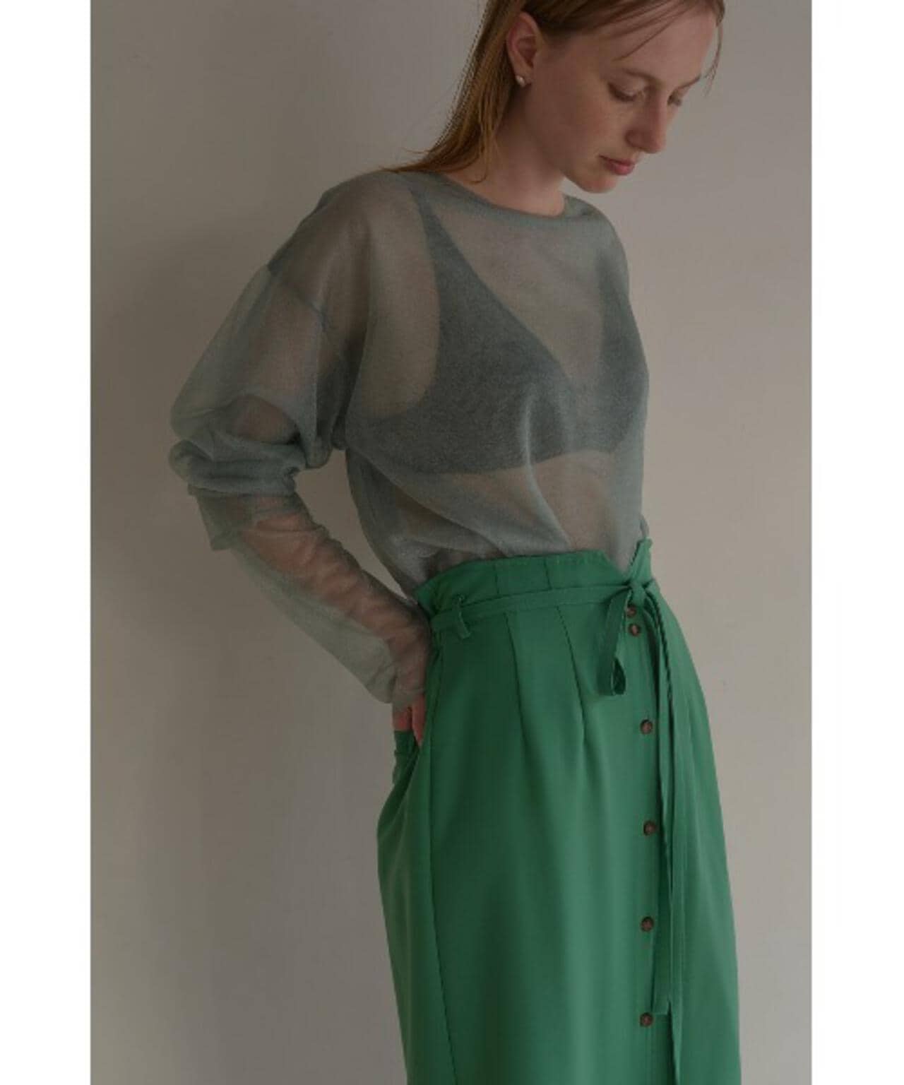 MANOF/マノフ/DOUBLE LAYERED KNIT
