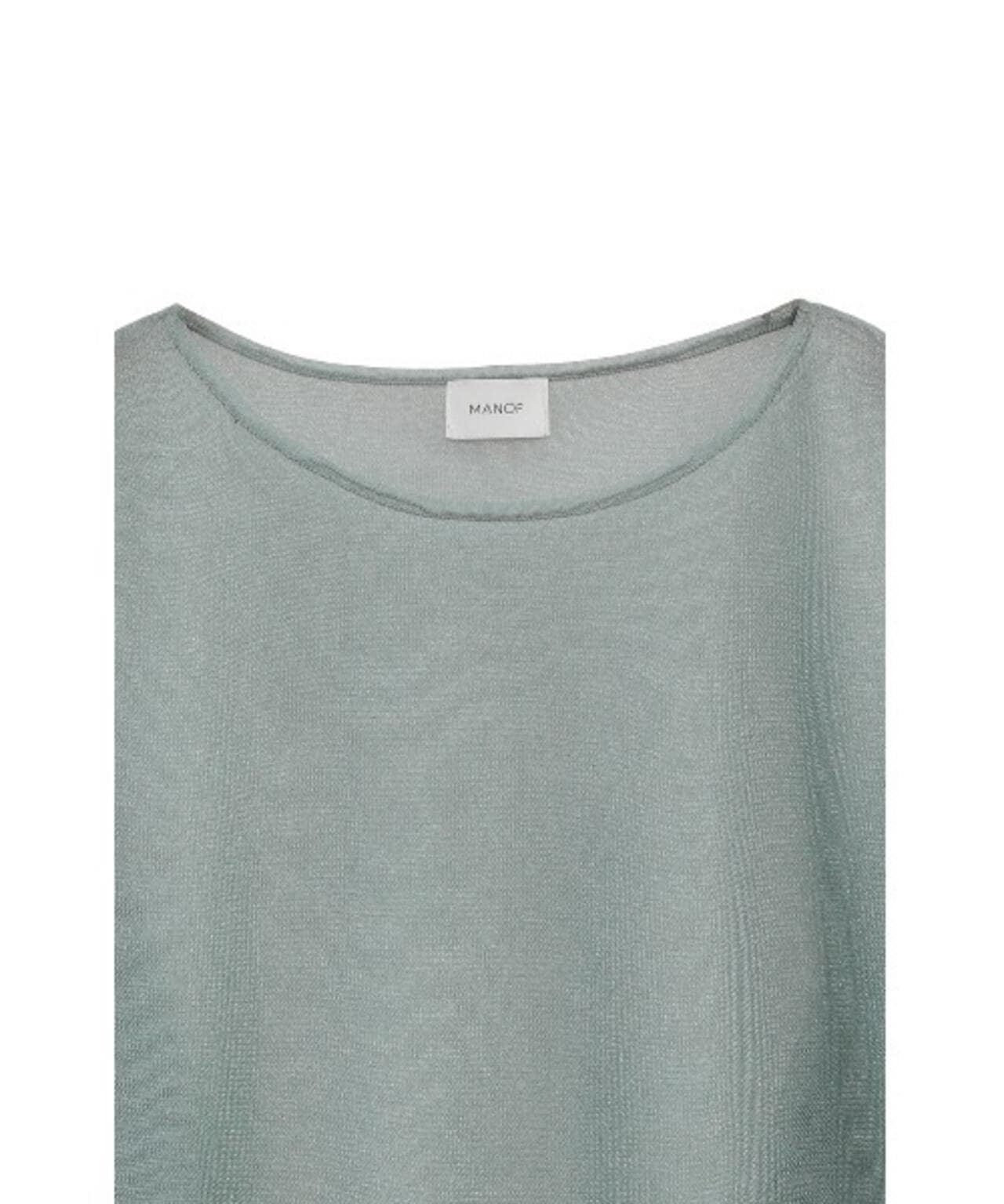 MANOF/マノフ/DOUBLE LAYERED KNIT