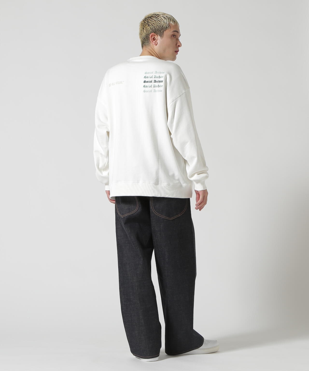A4A/エーフォーエー/SOCIAL CREW NECK SWEAT/クルーネックスウェット