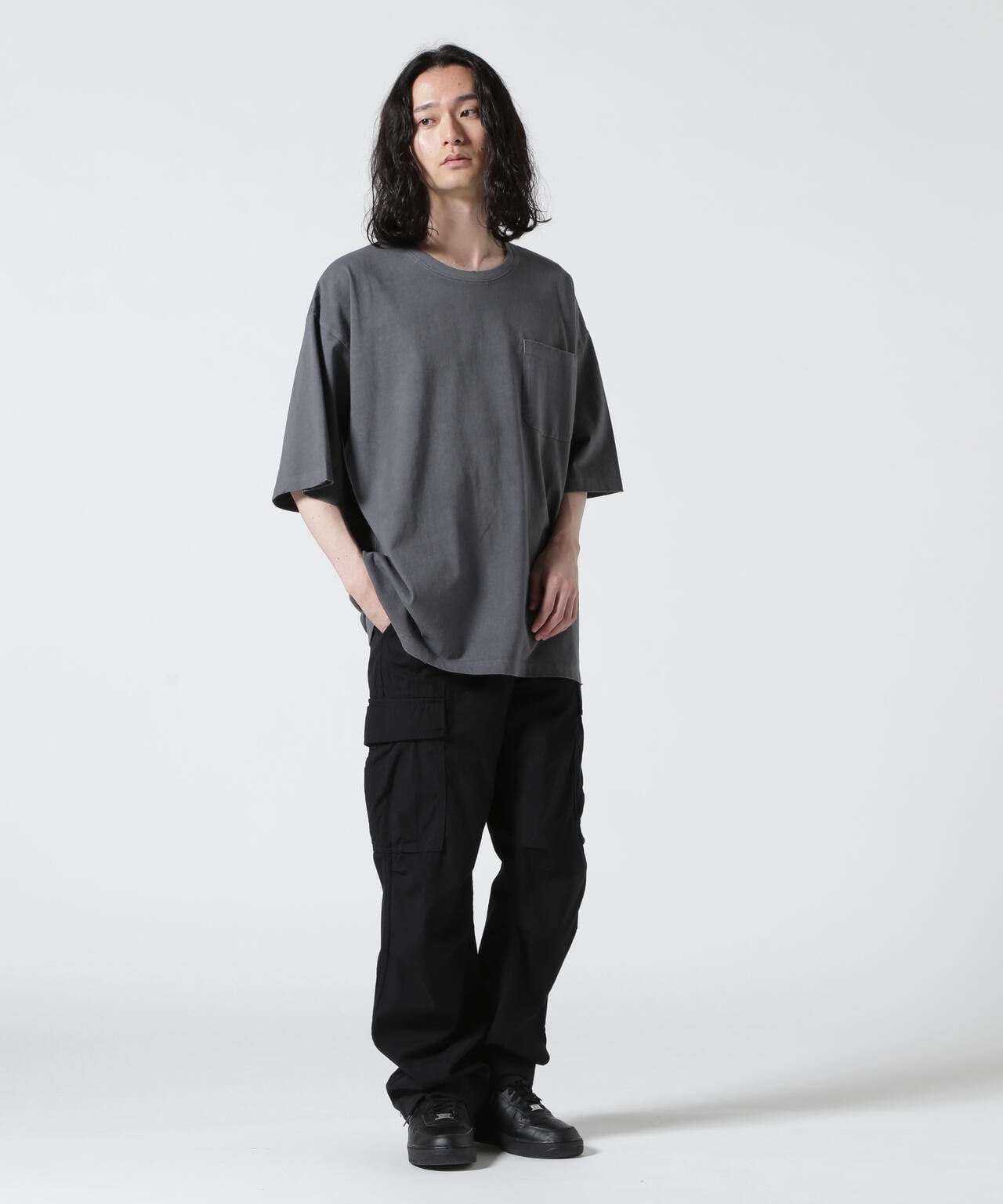 【WEB&DEPOT限定】DankeSchon/活性染CIRCLE S/S Tee