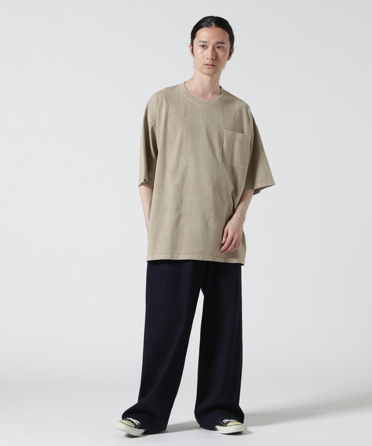 【WEB&DEPOT限定】DankeSchon/活性染CIRCLE S/S Tee