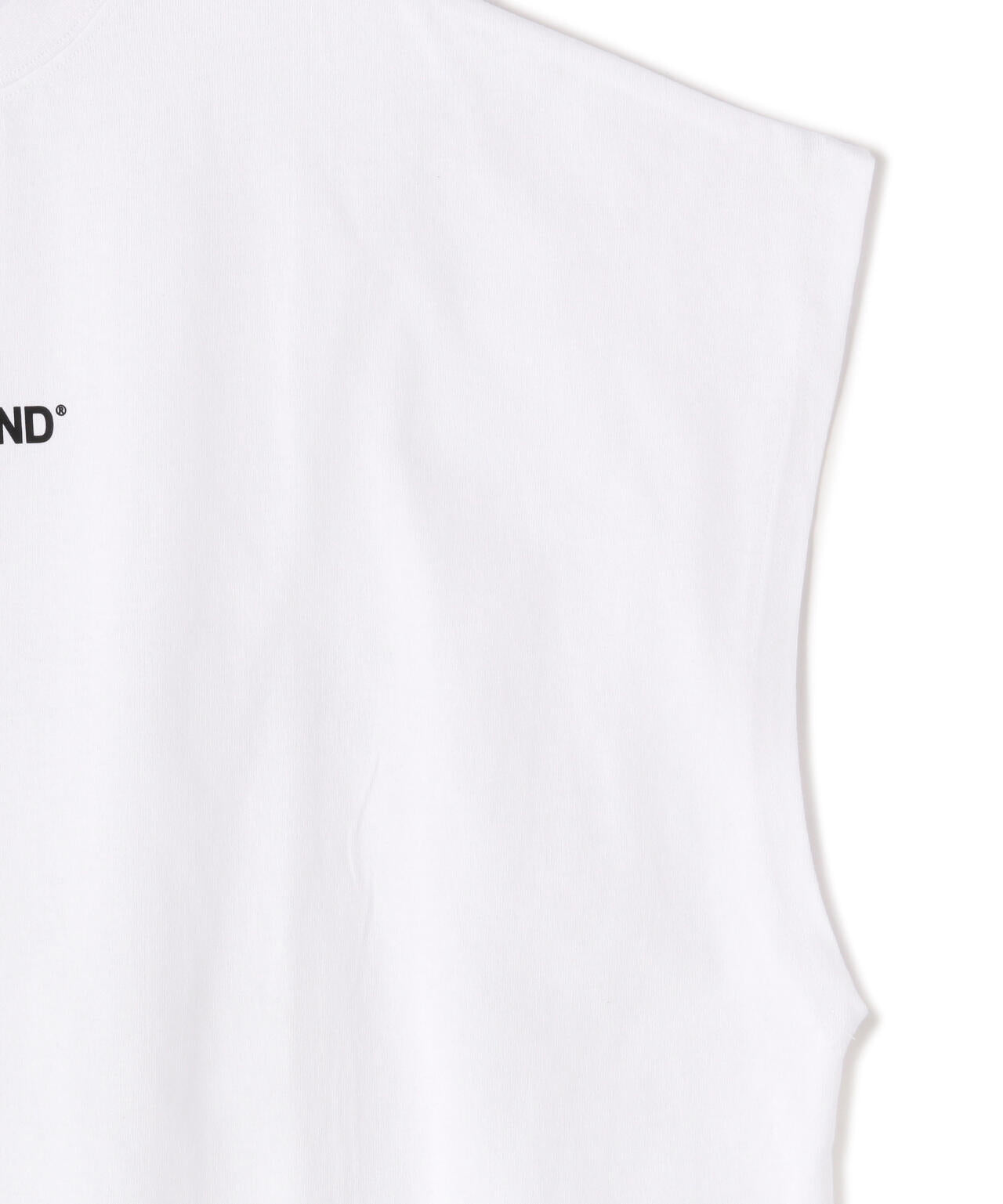WEB&DEPOT限定/WHITELAND/ホワイトランド/OWL/LOGO NS/ロゴ ノースリーブ